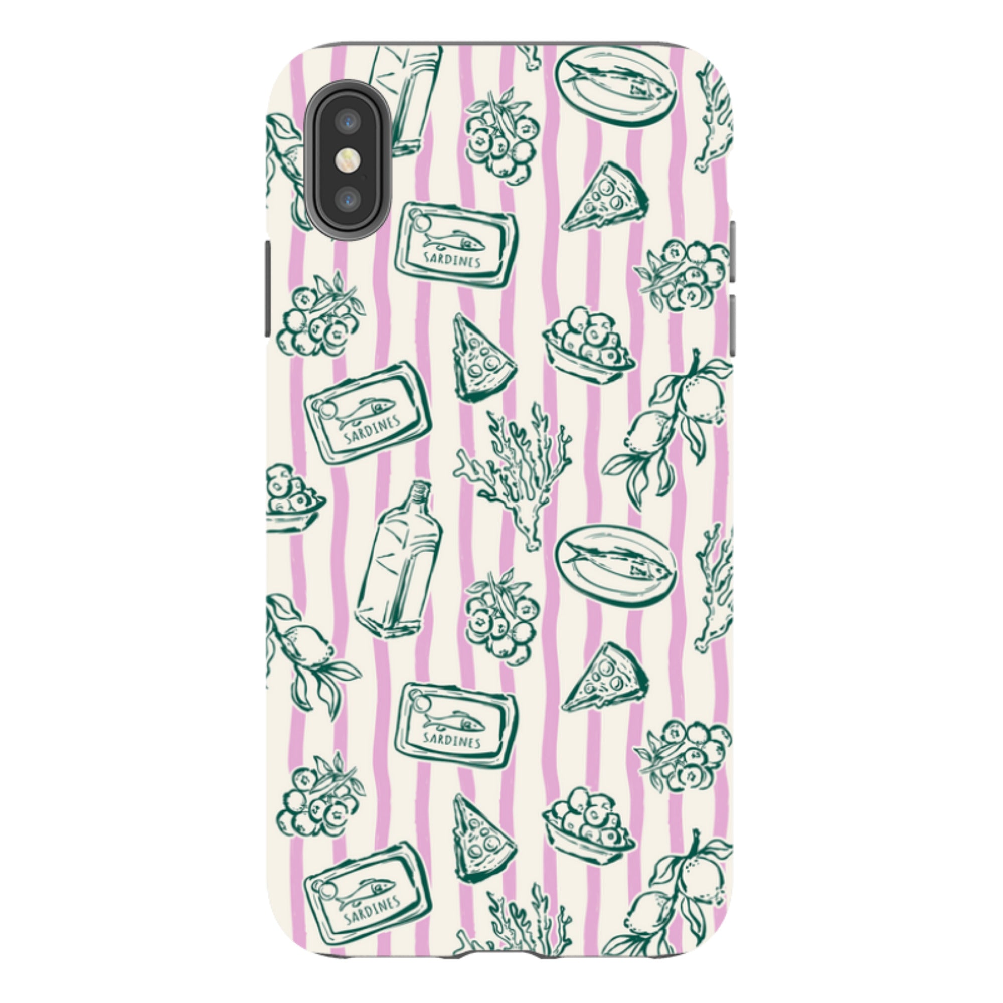 iPhone Case - Sardines and Gin