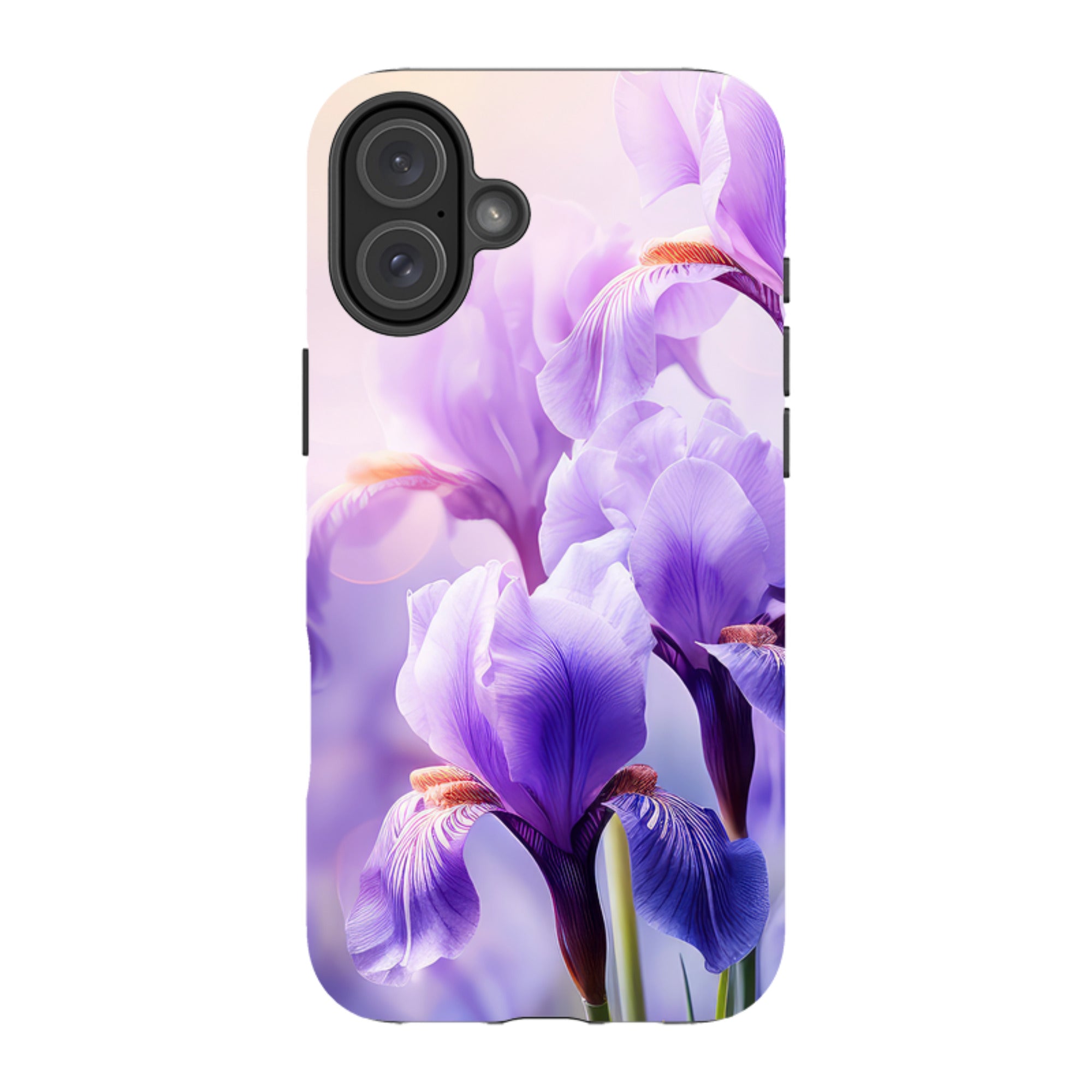 iPhone Tough Case -Mauve Floral