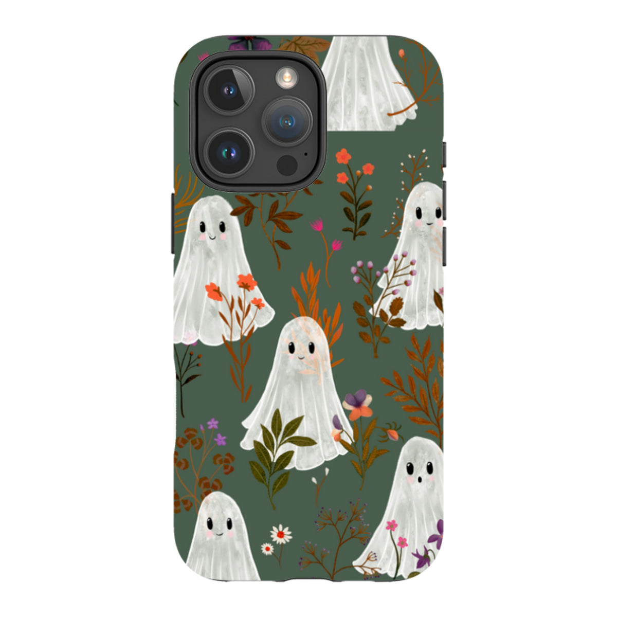 iPhone Tough Case - Ghost in the Garden - Pine By Katherine Quinn