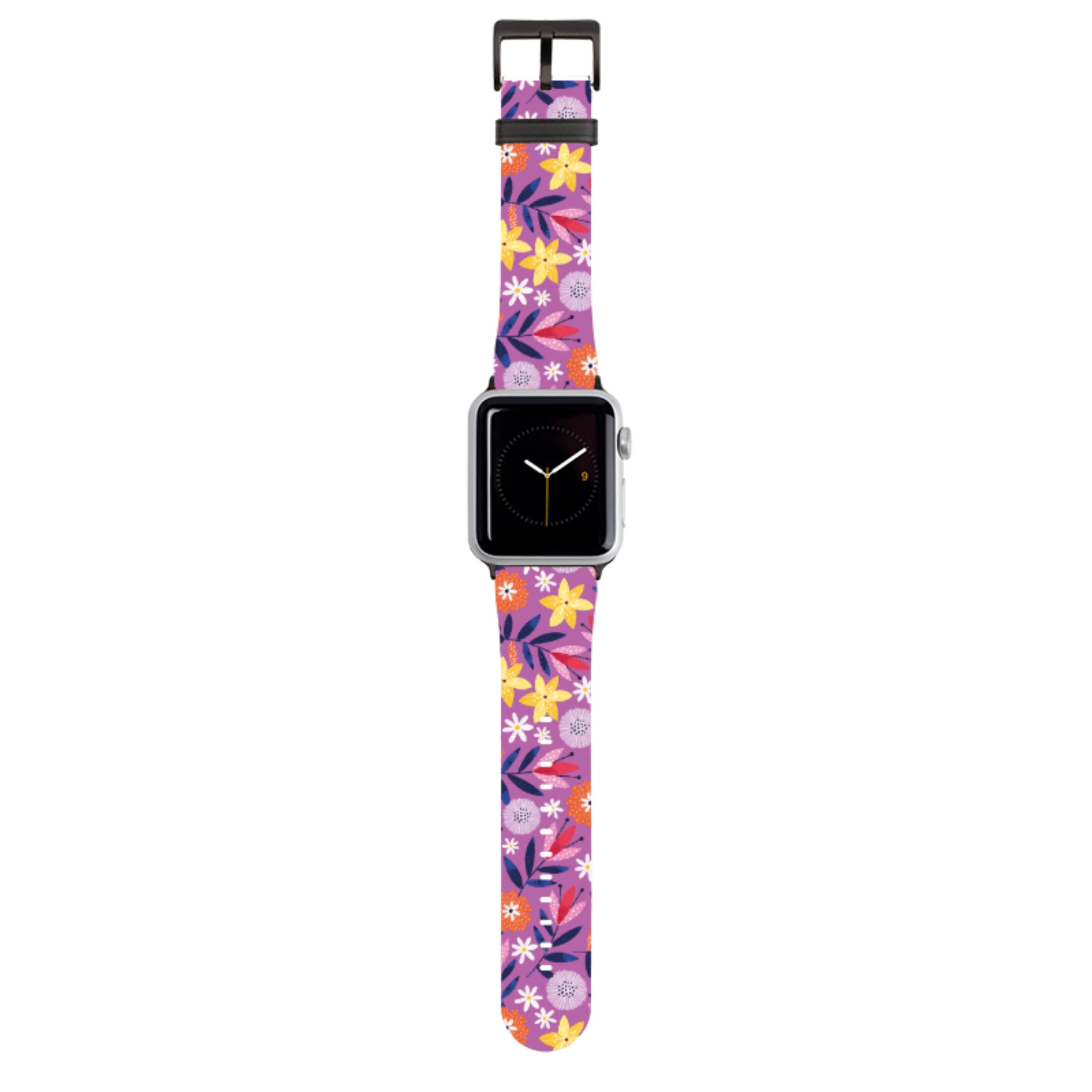 Scattered Flowers I Apple Watch Strap By Ali Brookes