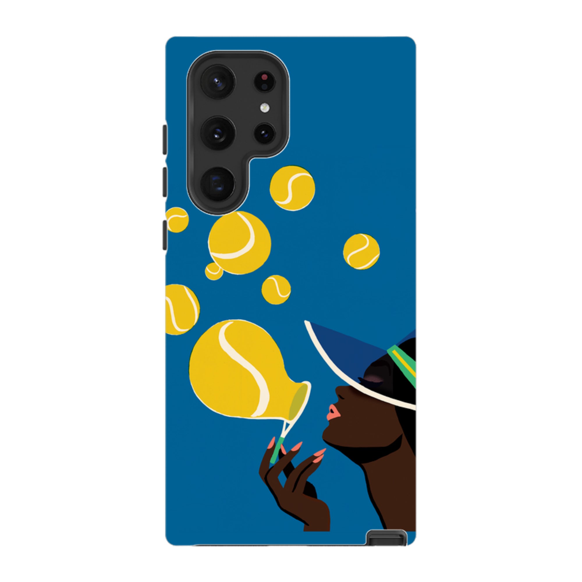 Samsung Tough Case - Court Bubbles