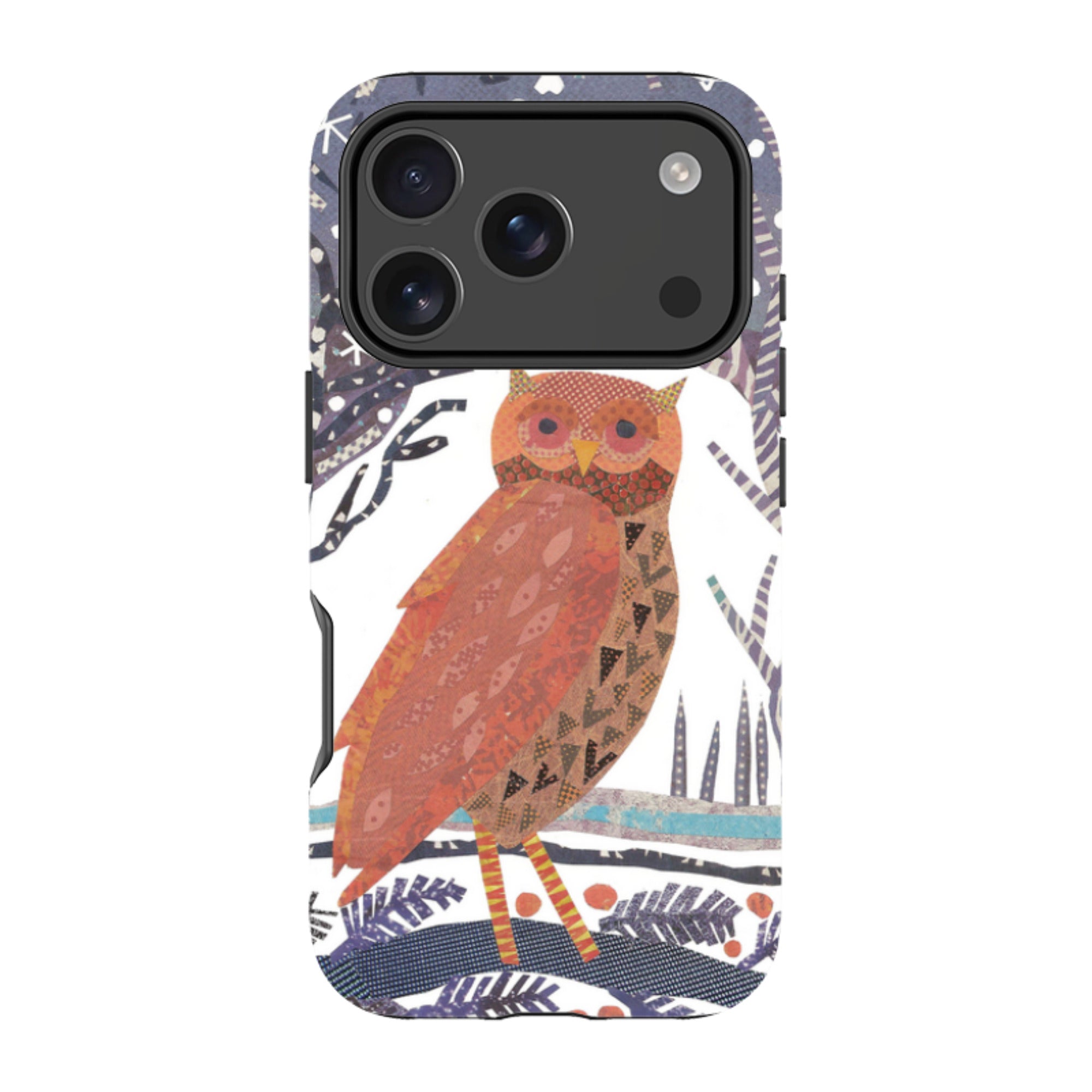 iPhone Tough Case - Winter Owl By Jane Robbins