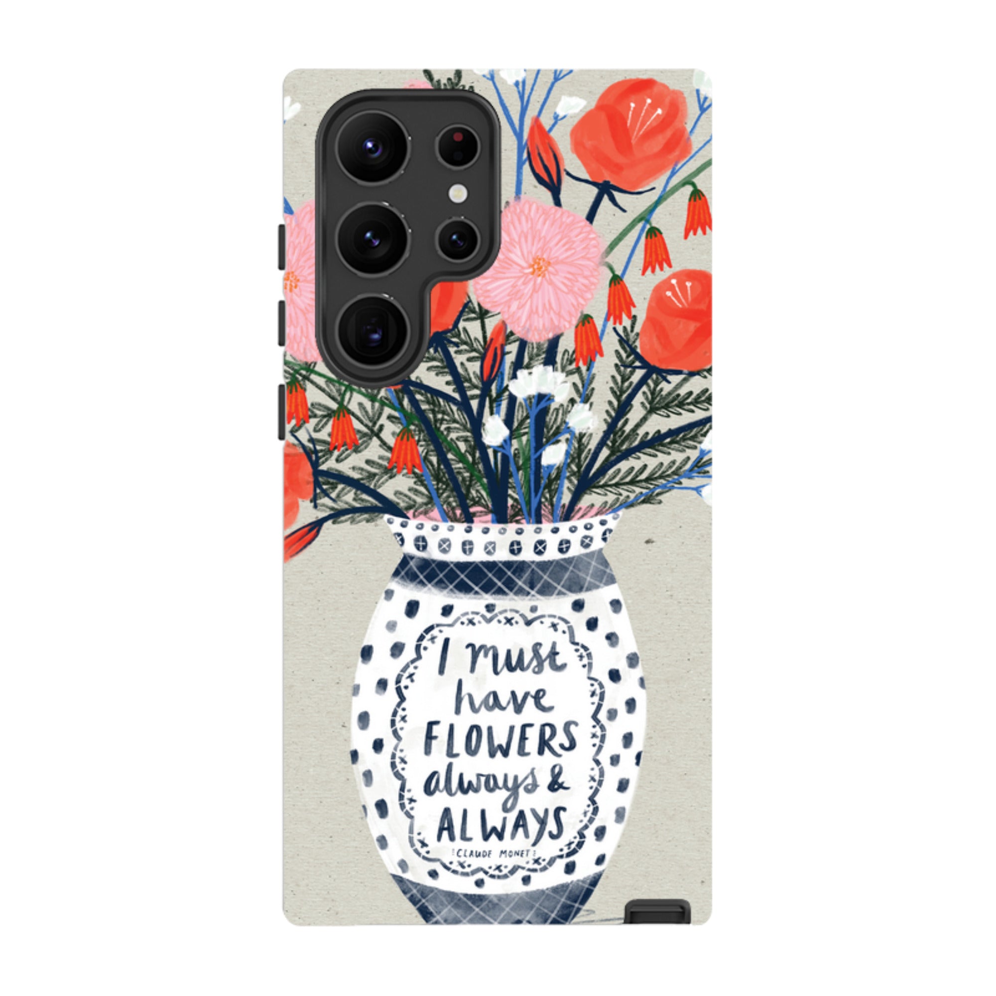Samsung Tough Case - Flowers Always By Lee Foster Wilson