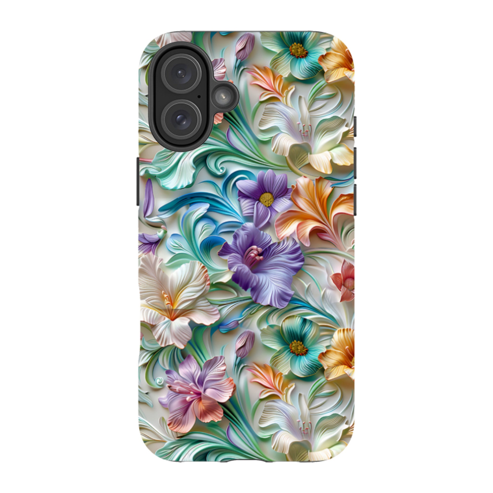 iPhone Tough Case -Neo Floral