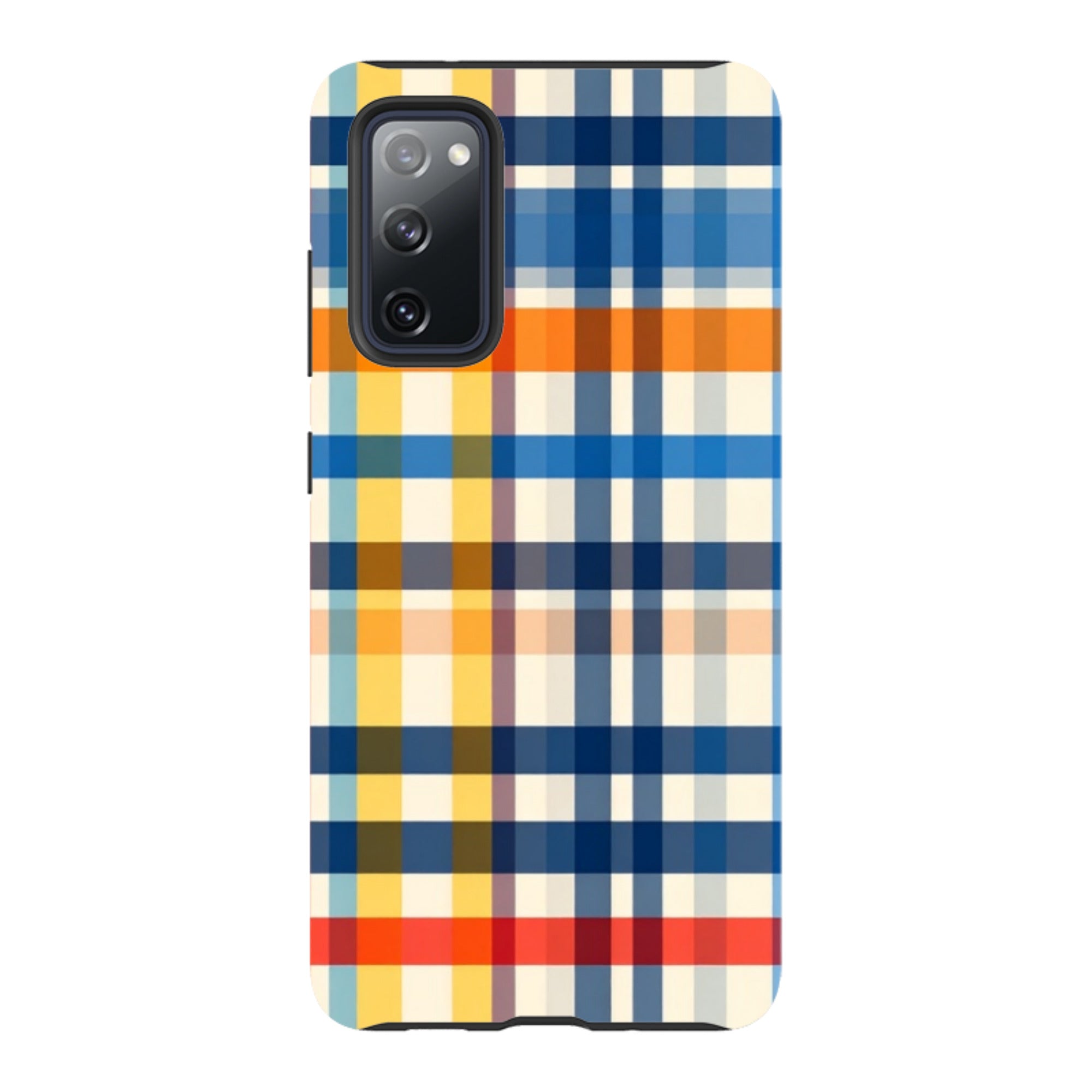 Samsung Tough Case -Barcelona Gingham