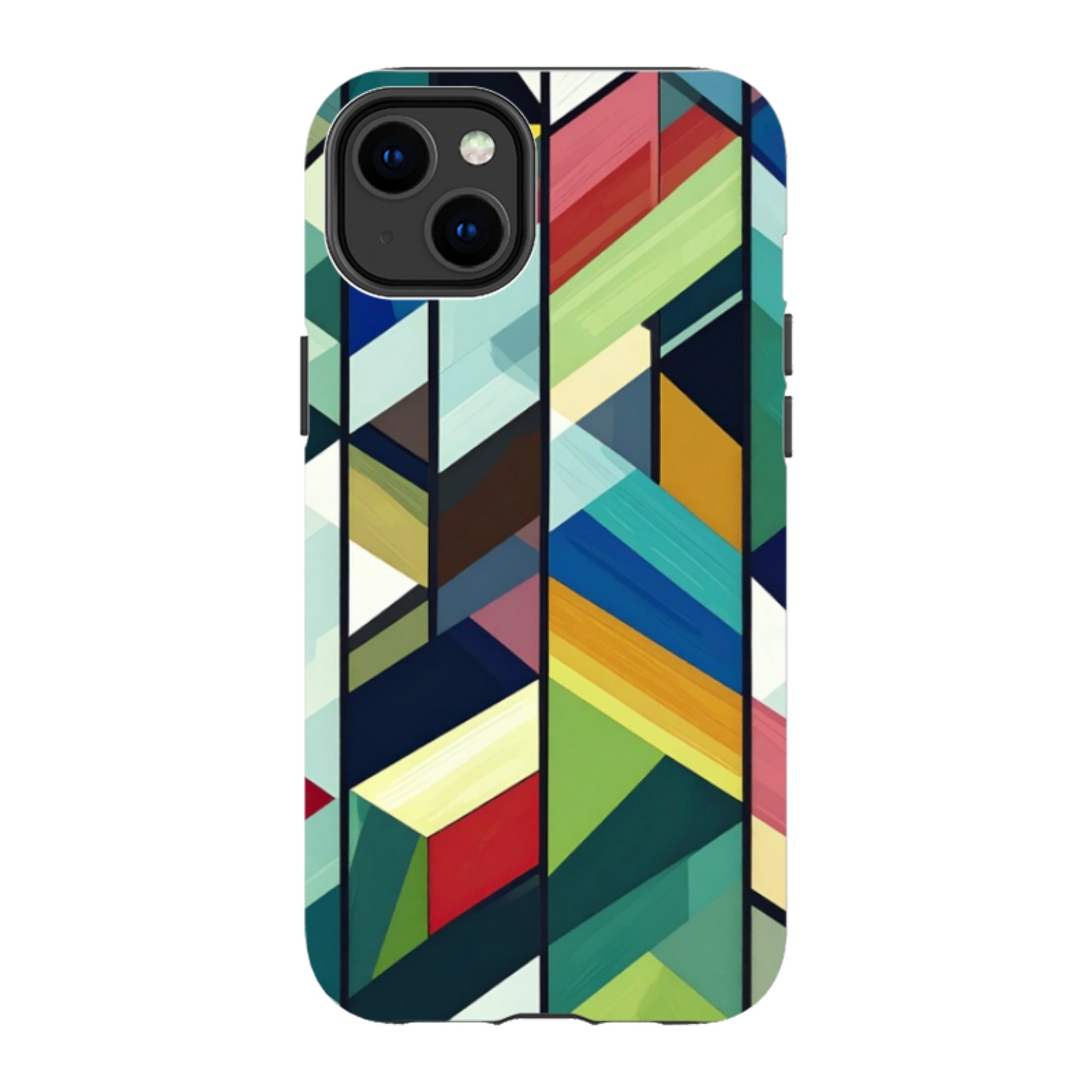 iPhone Tough Case - Technicolor Green