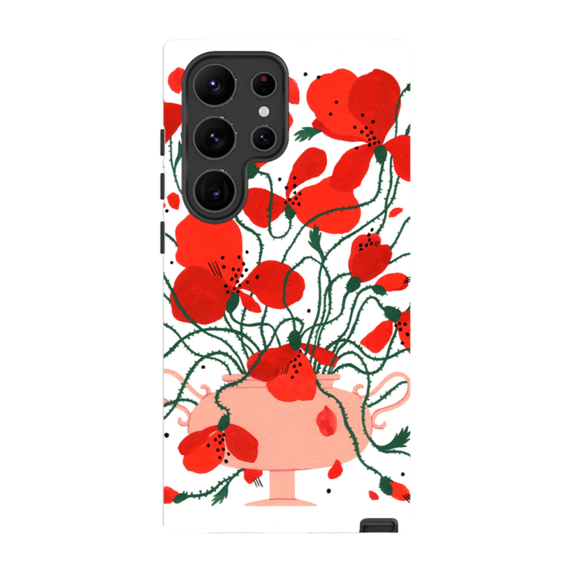 Samsung Tough Case - Poppies By Madalina Andronic