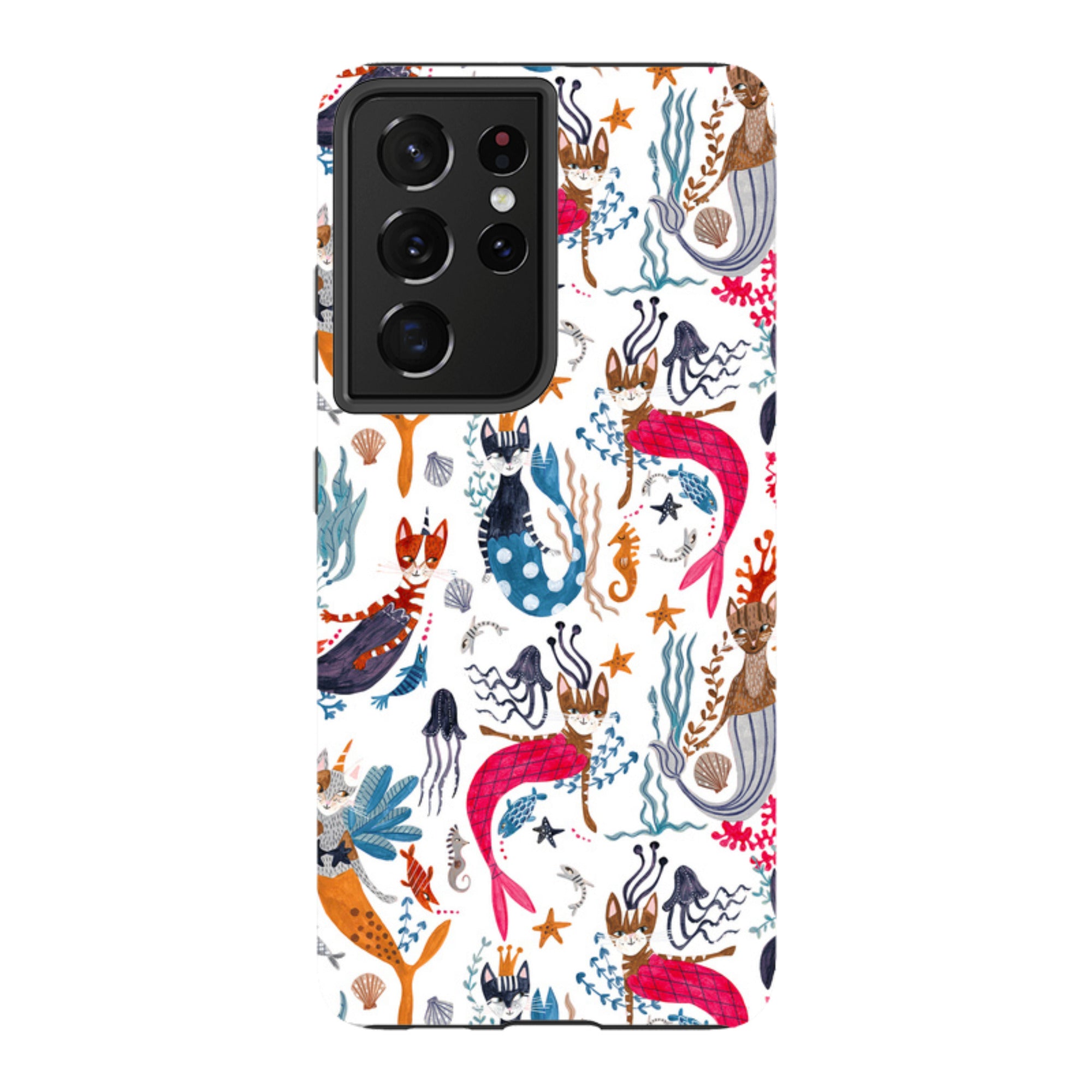 Samsung Tough Case - Cat-Fish By Caroline Bonne Muller
