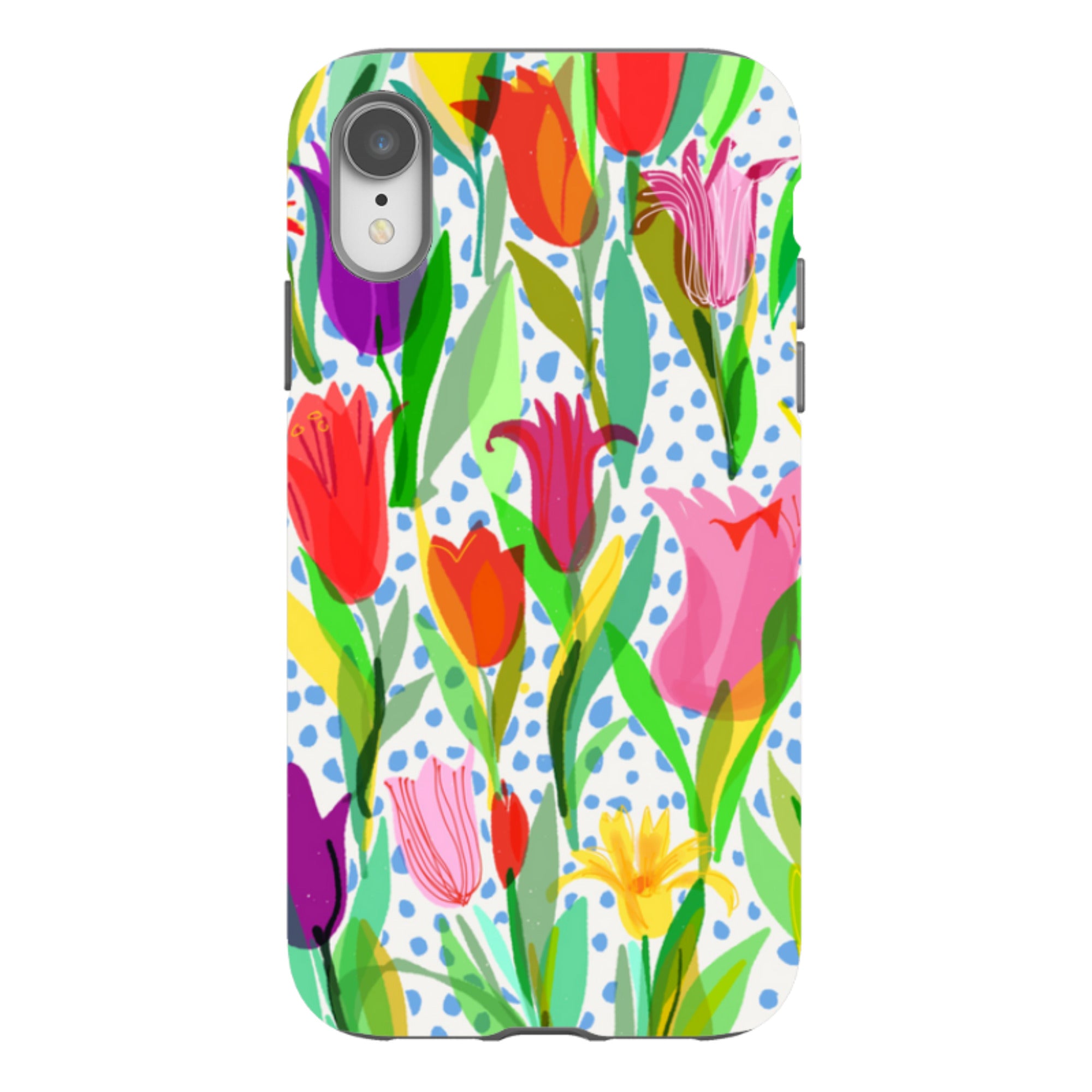 iPhone Tough Case - Tulips By Sarah Campbell