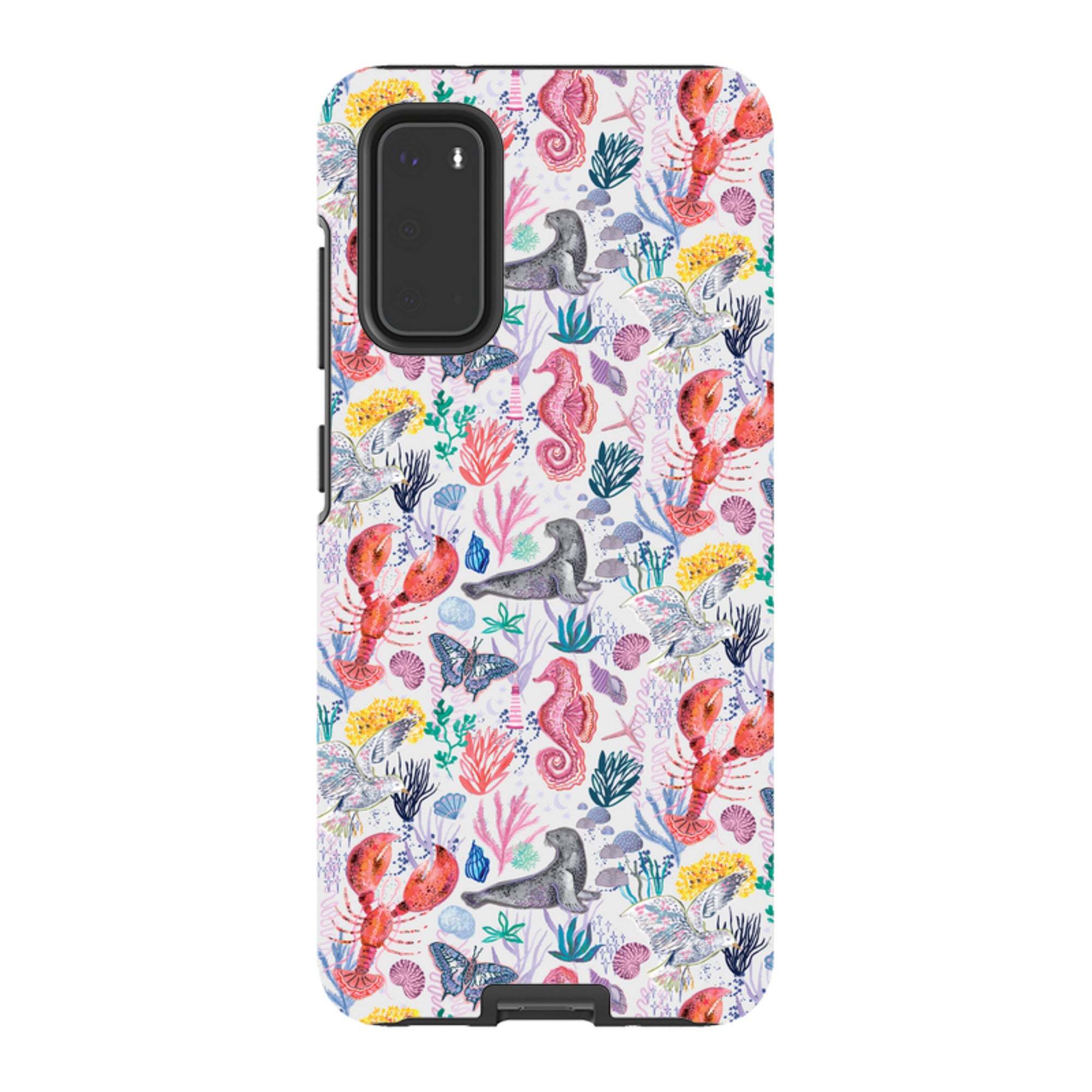 Samsung Tough  Case - Coastline Pattern D By Emma Frances Grant