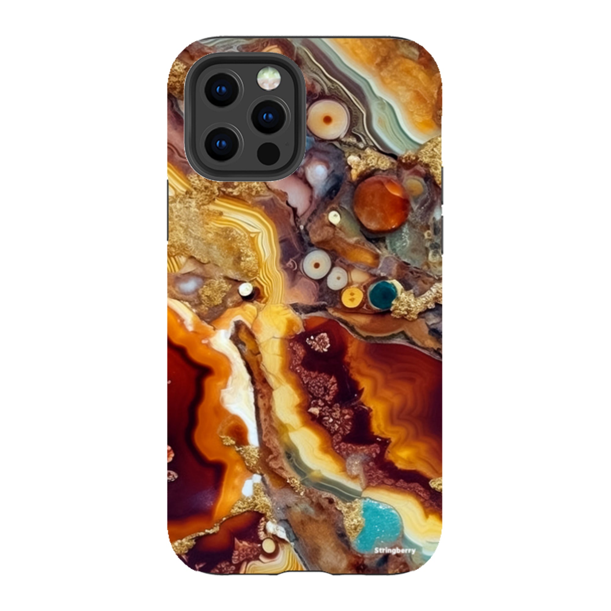 iPhone Tough Case - Spanish Gold