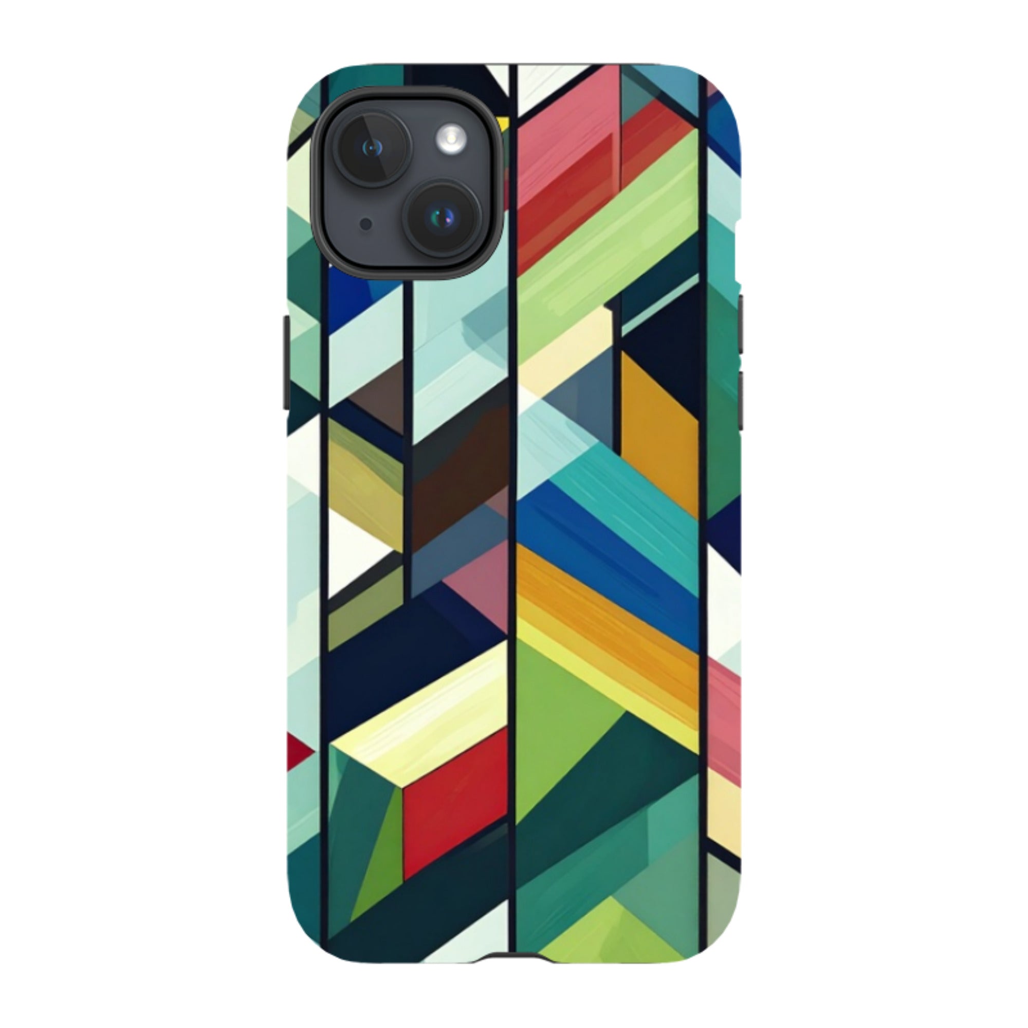 iPhone Tough Case - Technicolor Green