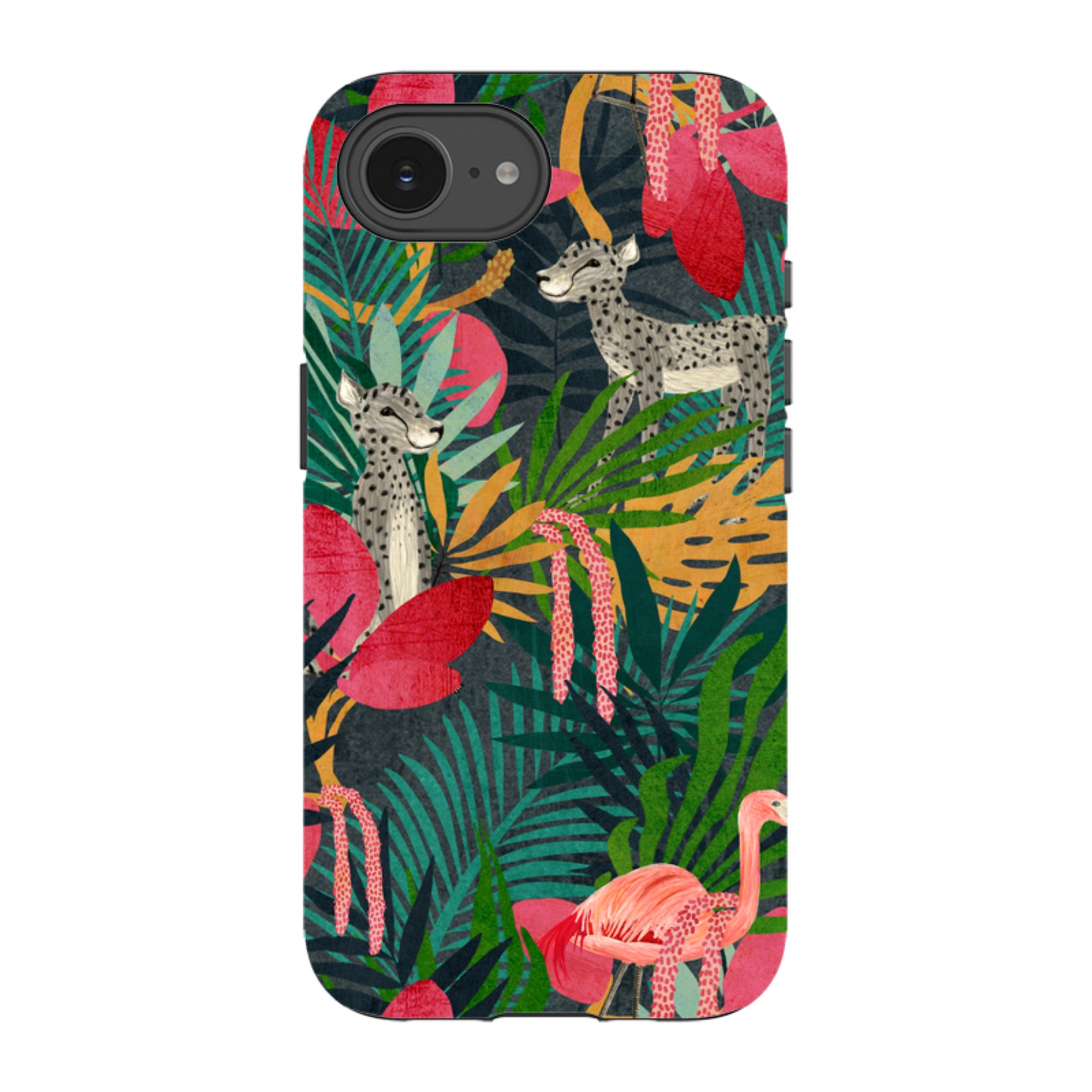 iPhone Tough Case - Lush Jungle By Katherine Quinn