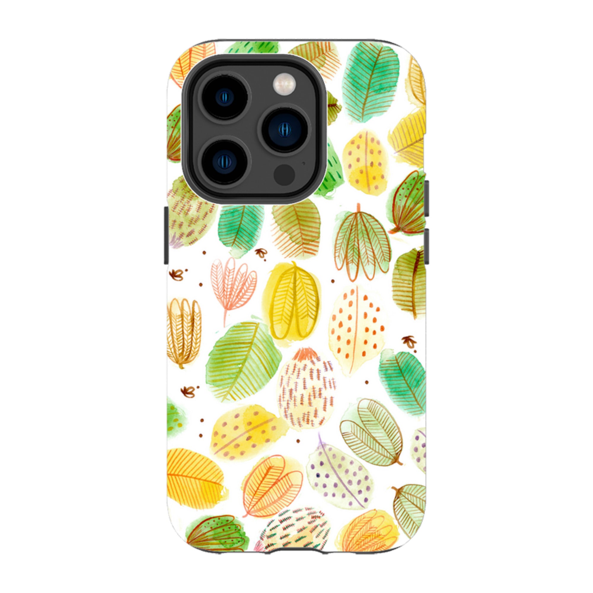 iPhone Tough Case - Leaves By Gabriela Larios