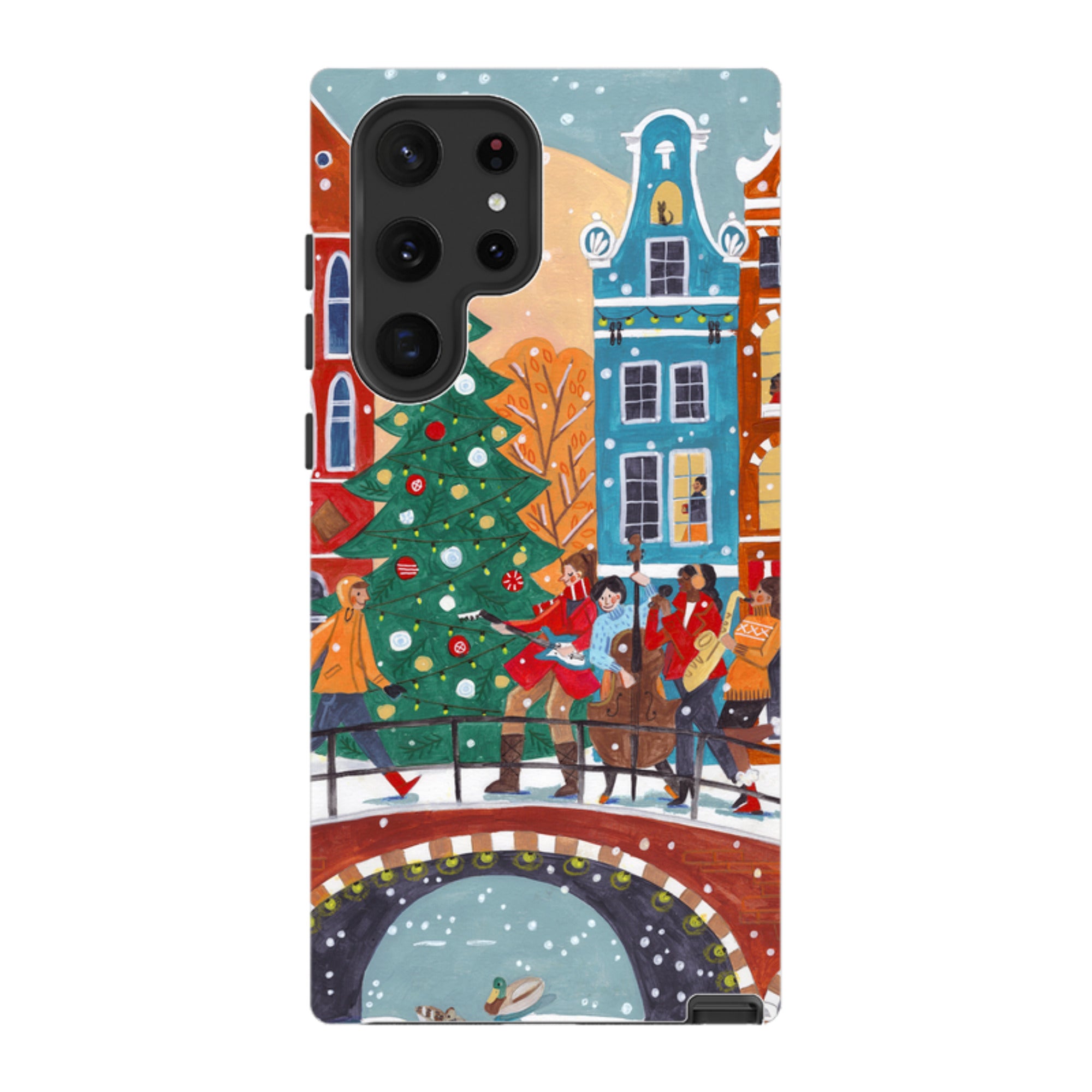 Samsung Tough Case - Christmas Music Amsterdam By Caroline Bonne Muller