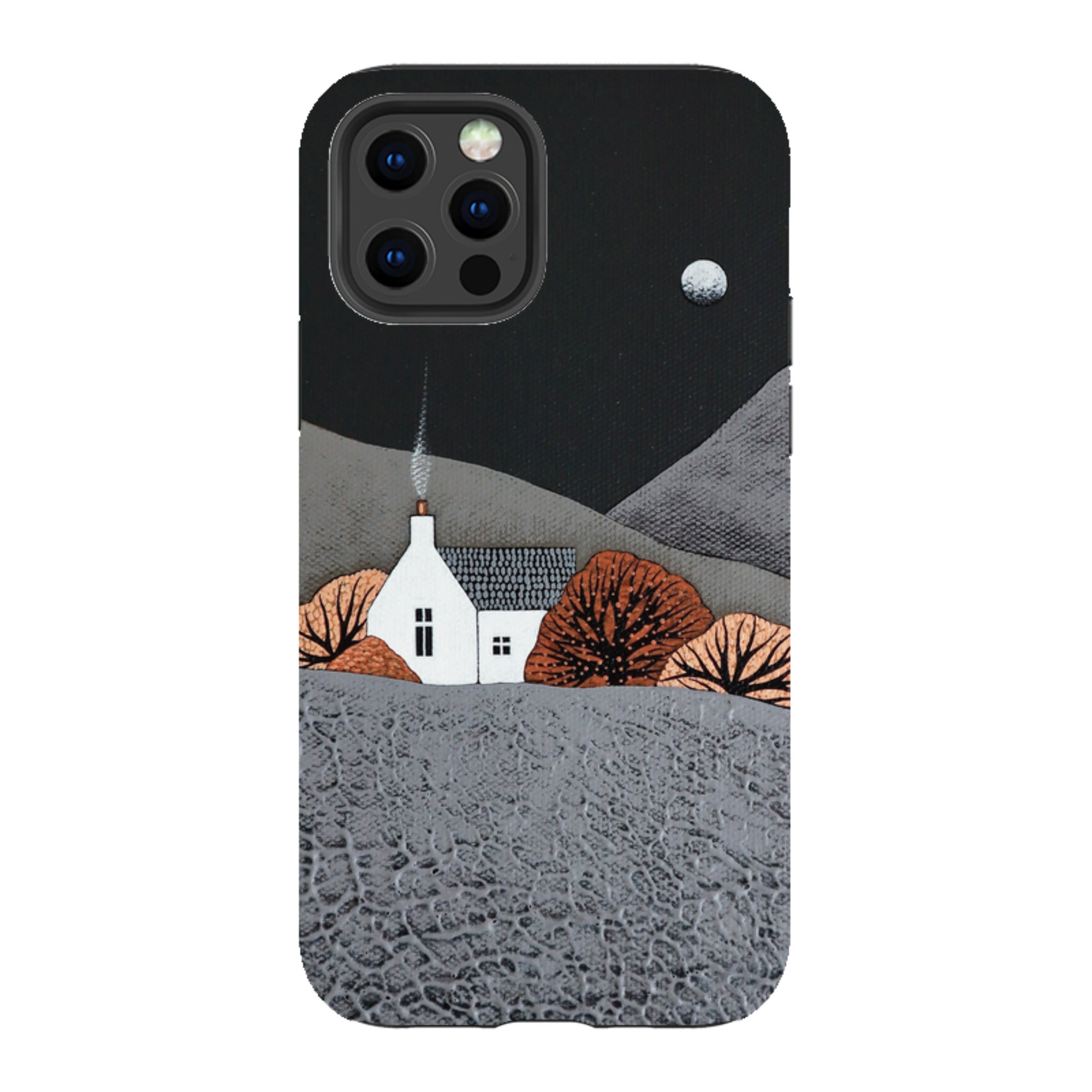 iPhone Tough Case - Last Embers Of The Bonfire By Natasha Newton