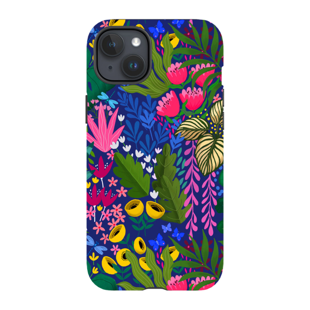 iPhone Tough Case - Jungle Fun Pattern By Bex Parkin