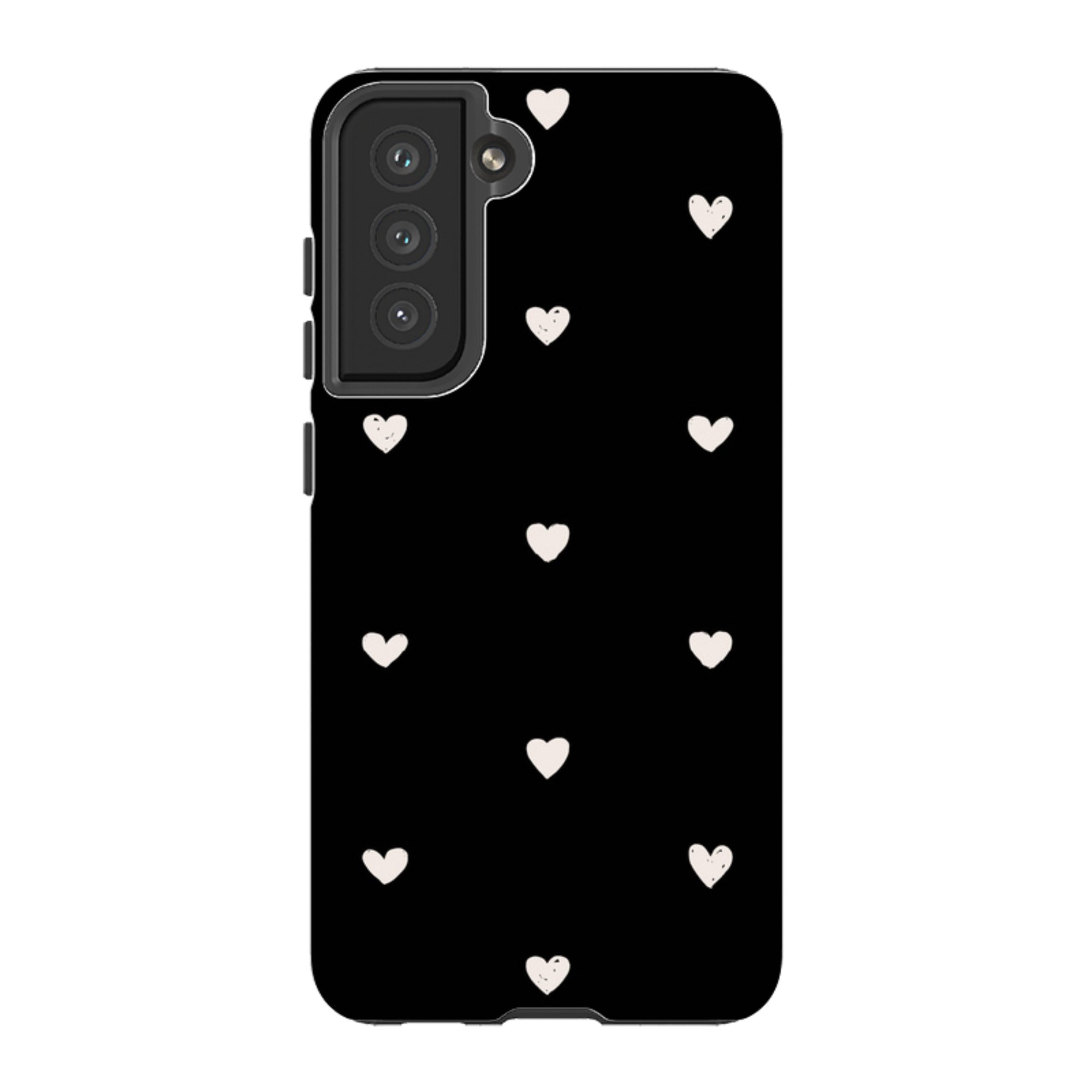 Samsung Tough Case - Hearts Black