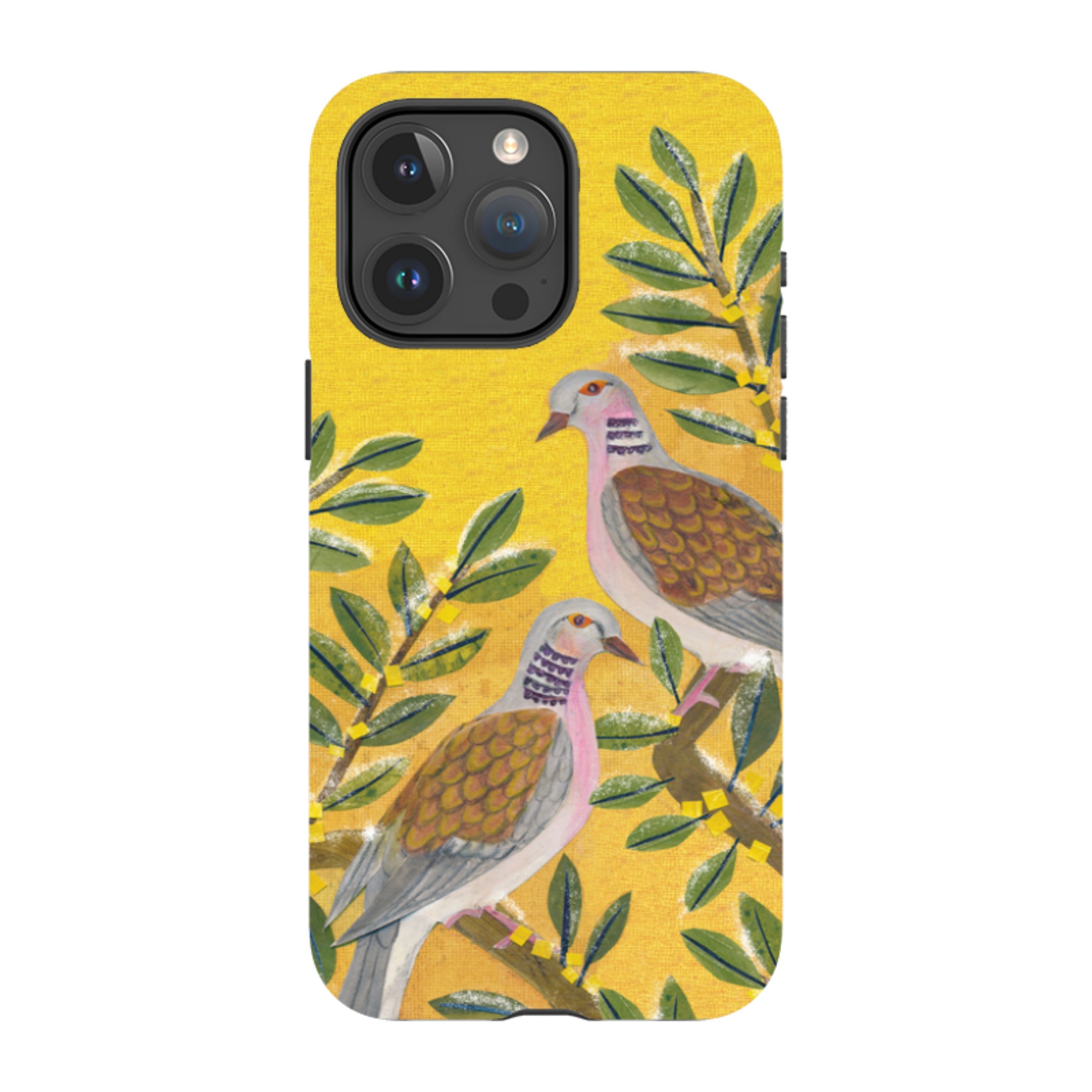 iPhone MagSafe Tough Case - Two Turtle Doves By Tracey English