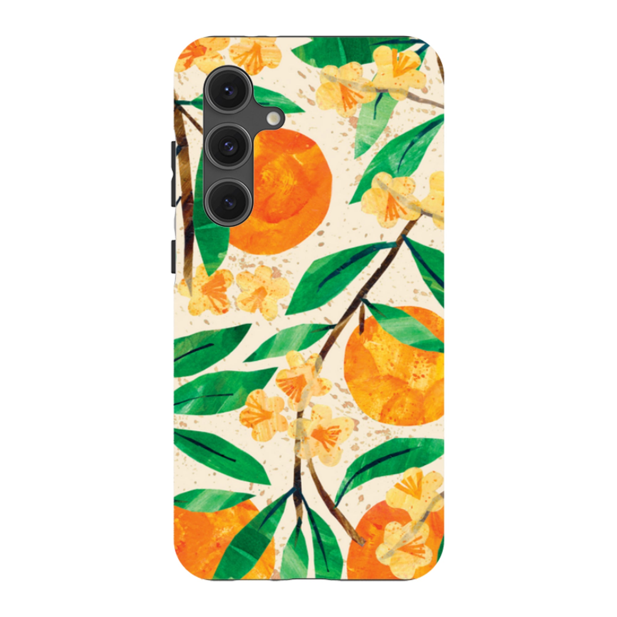 Samsung Tough  Case - Orange Blossom By Tracey English