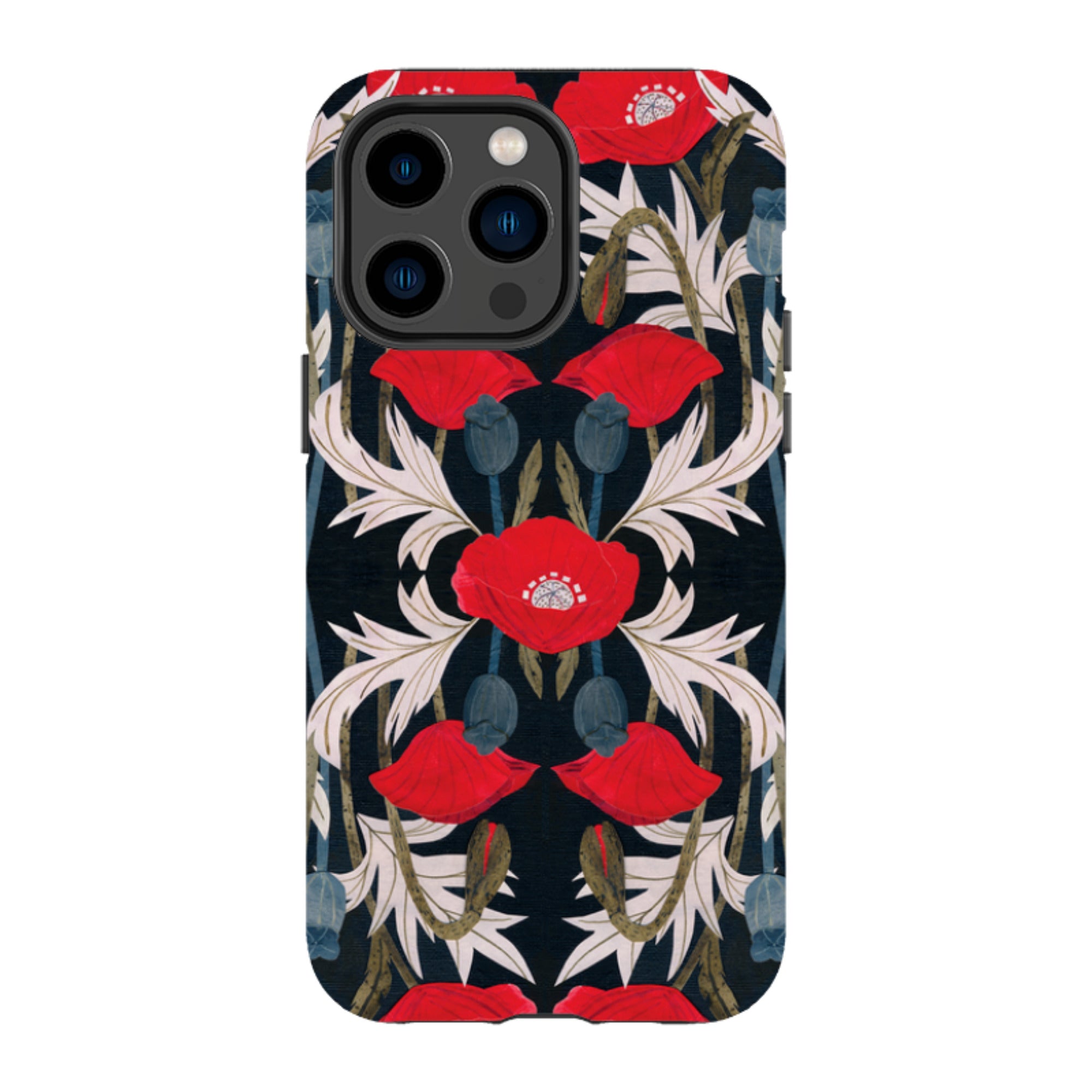 iPhone Tough Case - Poppy By Tracey English