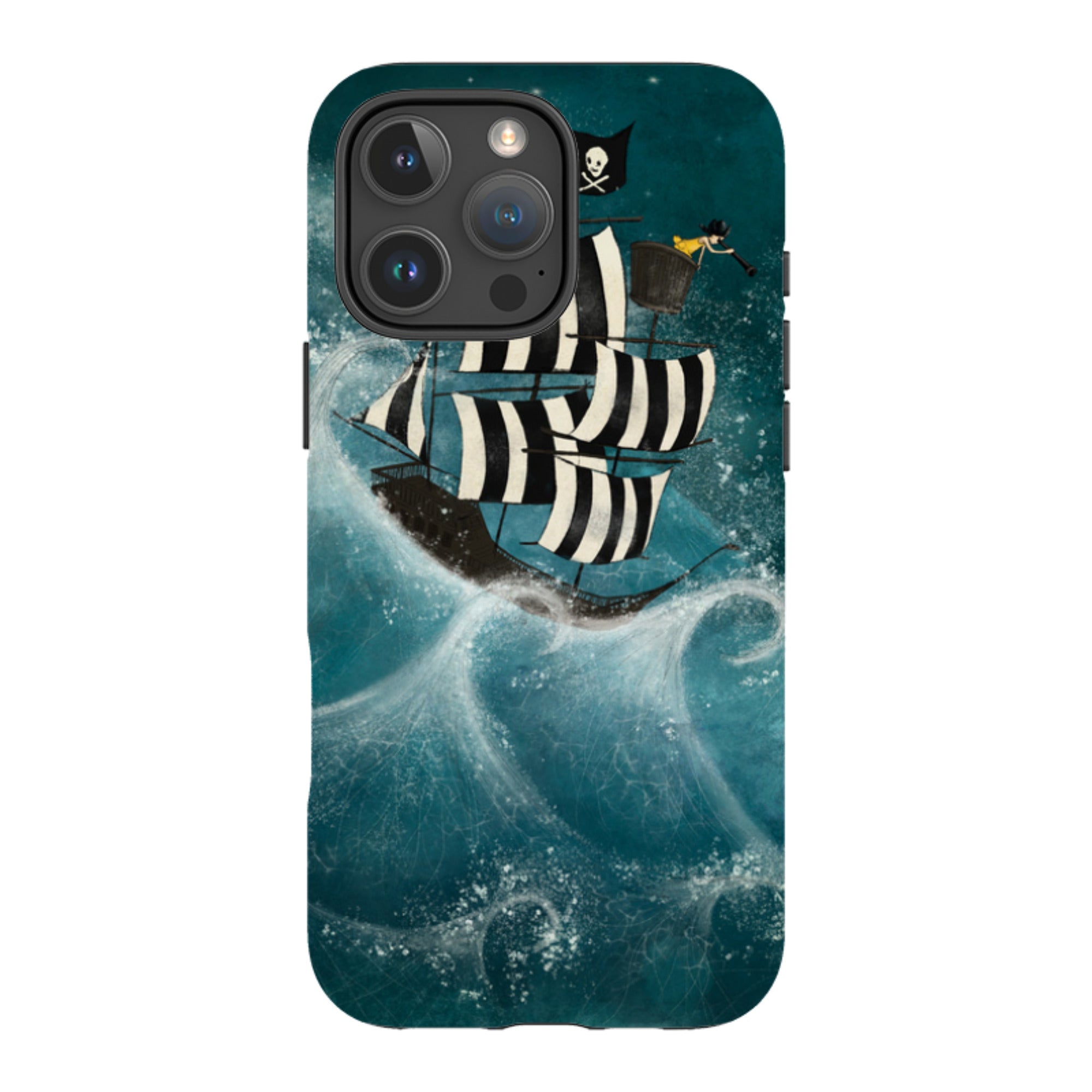 iPhone Tough Case - Face The Storm By Maja Lindberg