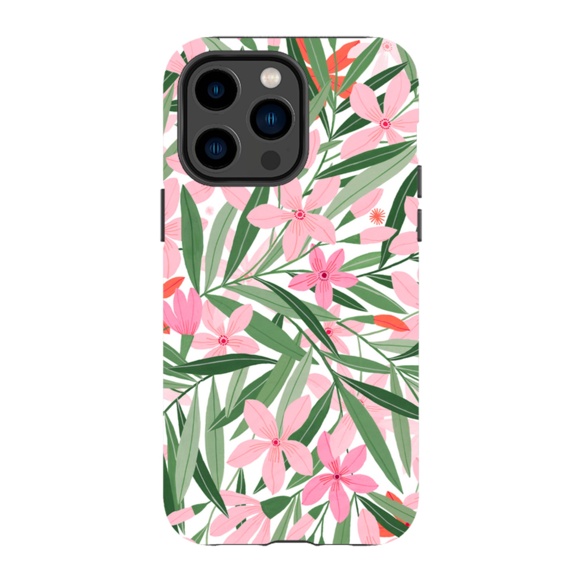 iPhone Tough Case - Oleandro Pattern By Madalina Andronic