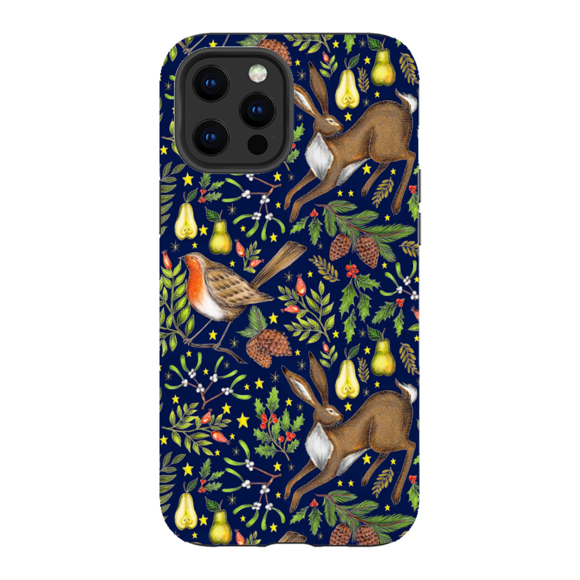 iPhone Tough Case - Christmas Garden By Catherine Rowe