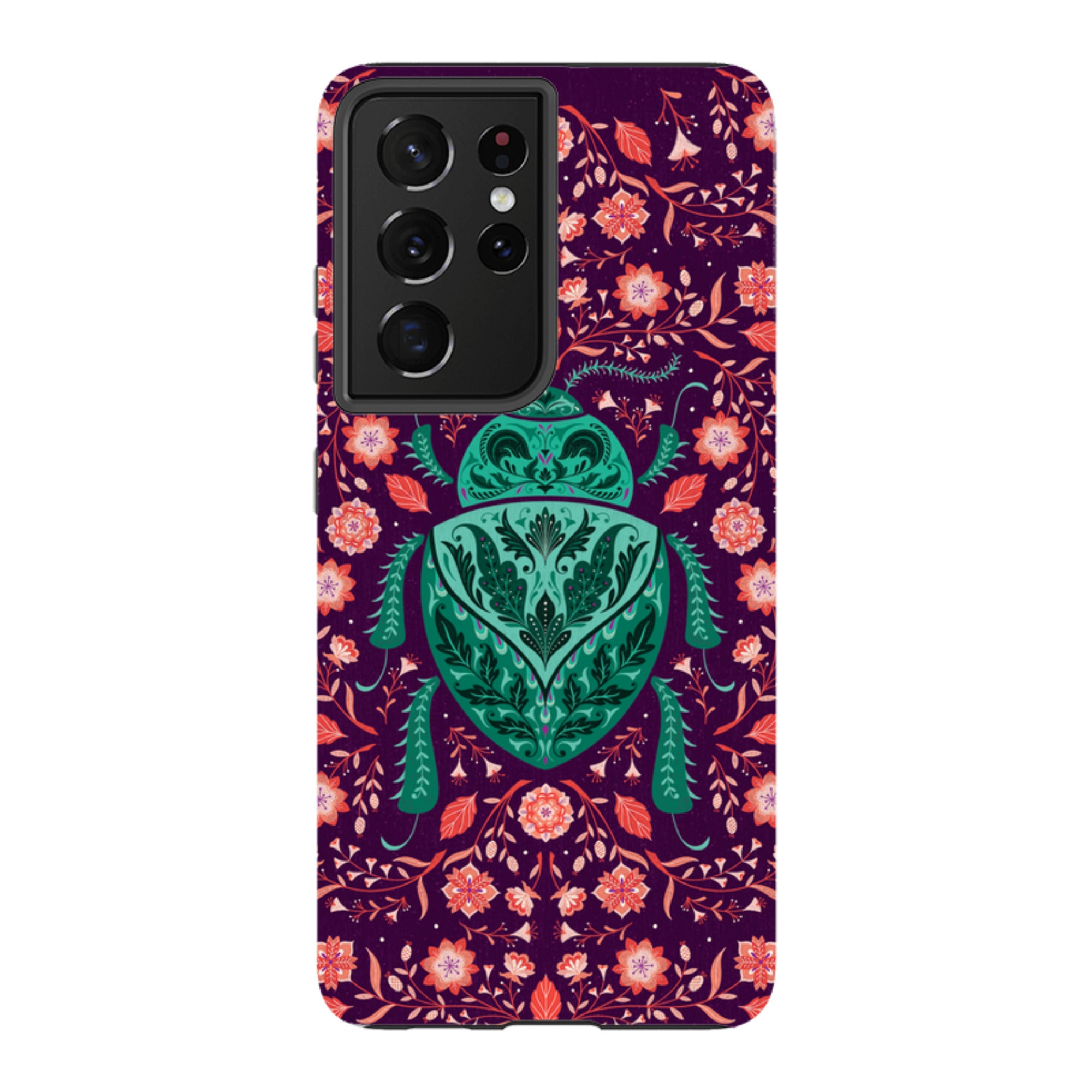 Samsung Tough Case - Beetle By Jenny Zemanek