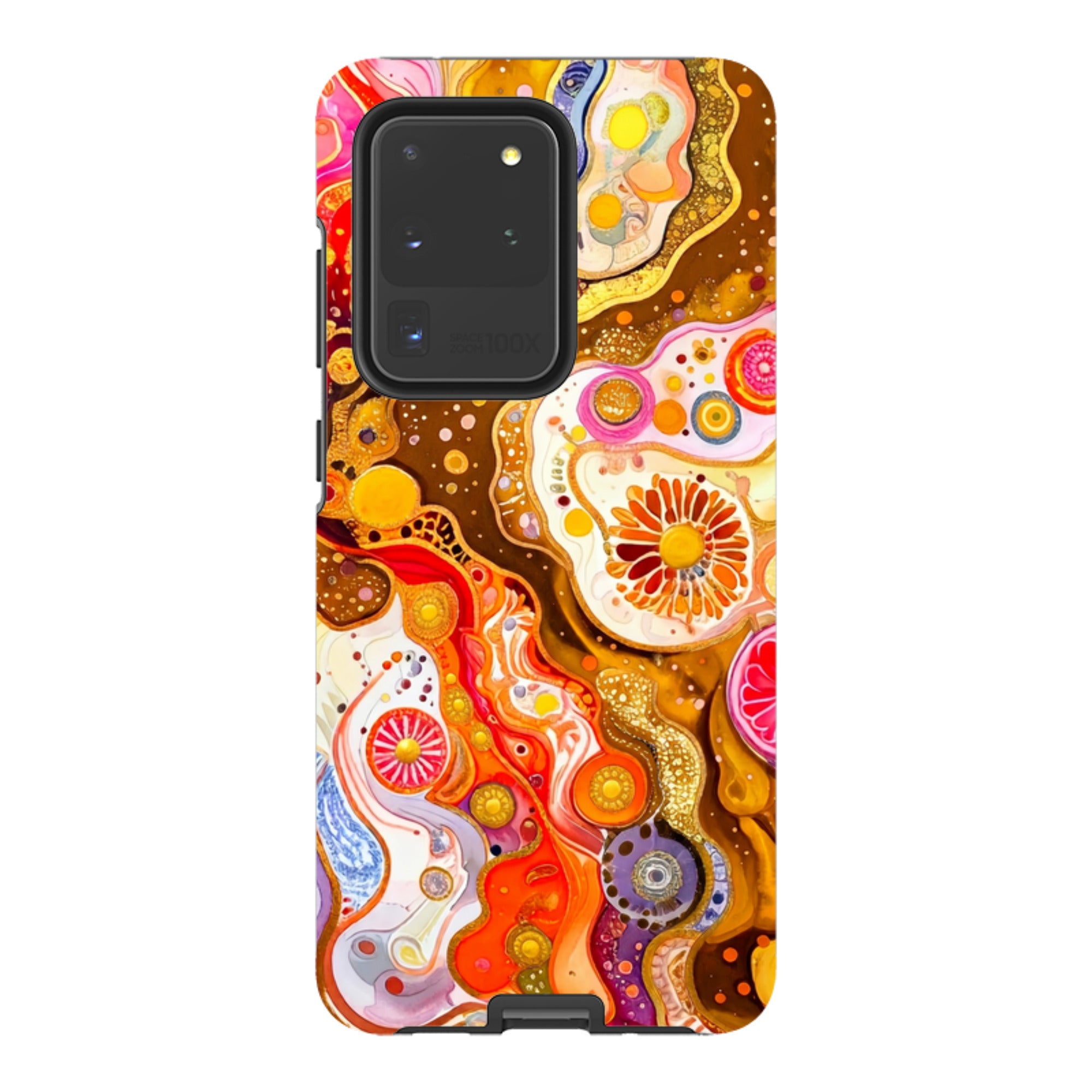 Samsung Tough  Case - Fire Marble