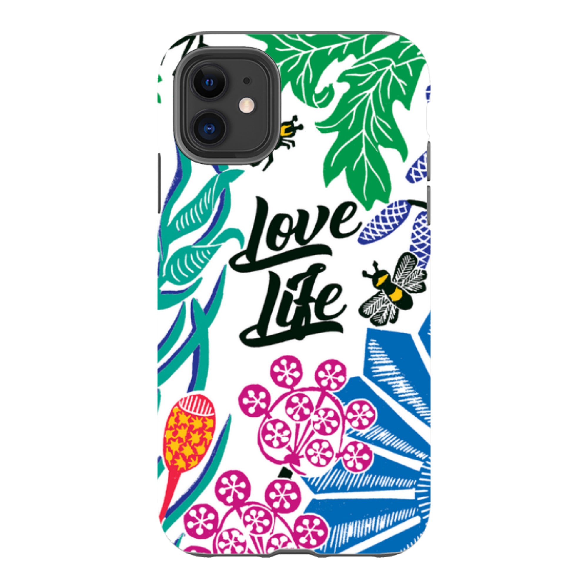iPhone Tough Case - Love Life By Kate Heiss