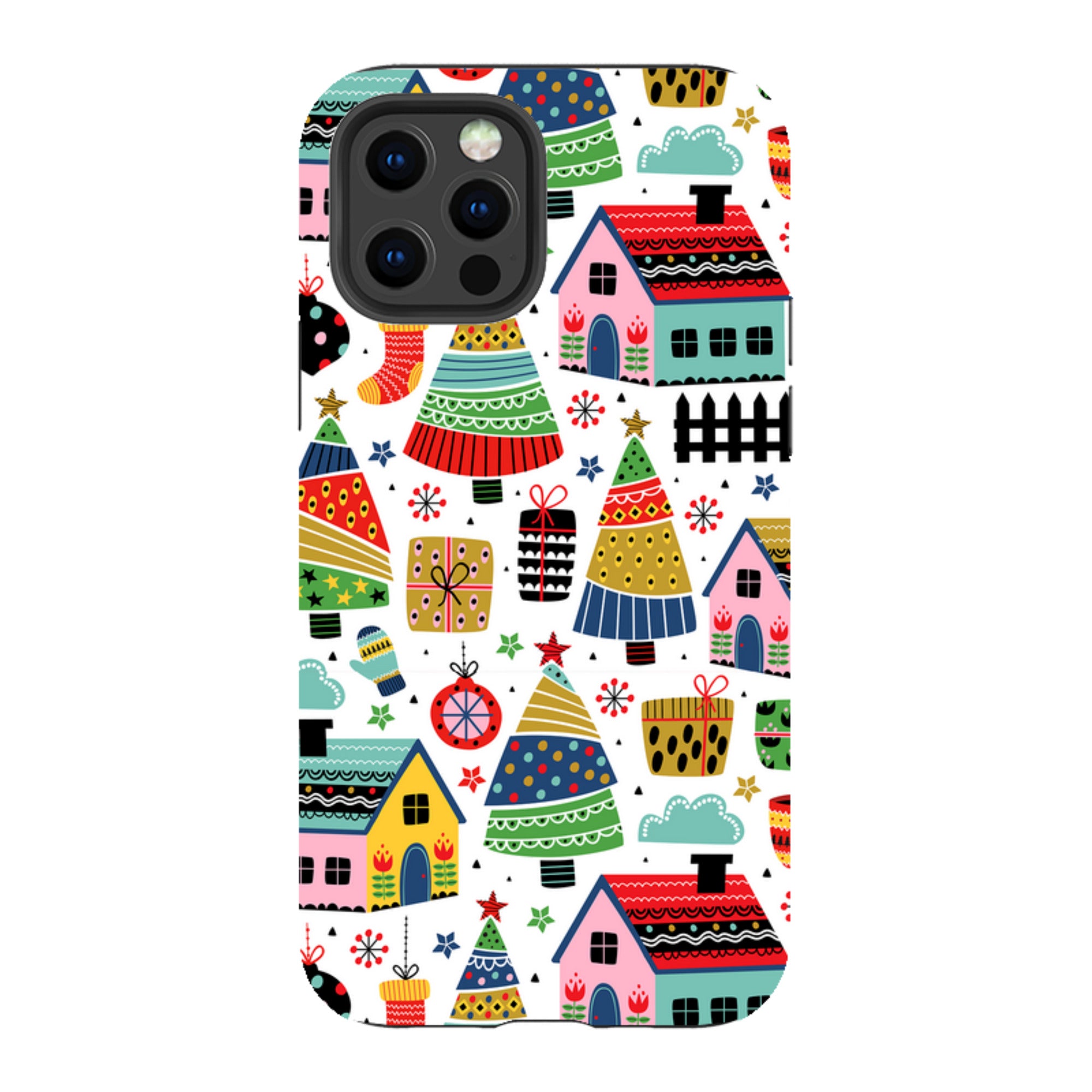 iPhone Tough Case - Scandi Xmas
