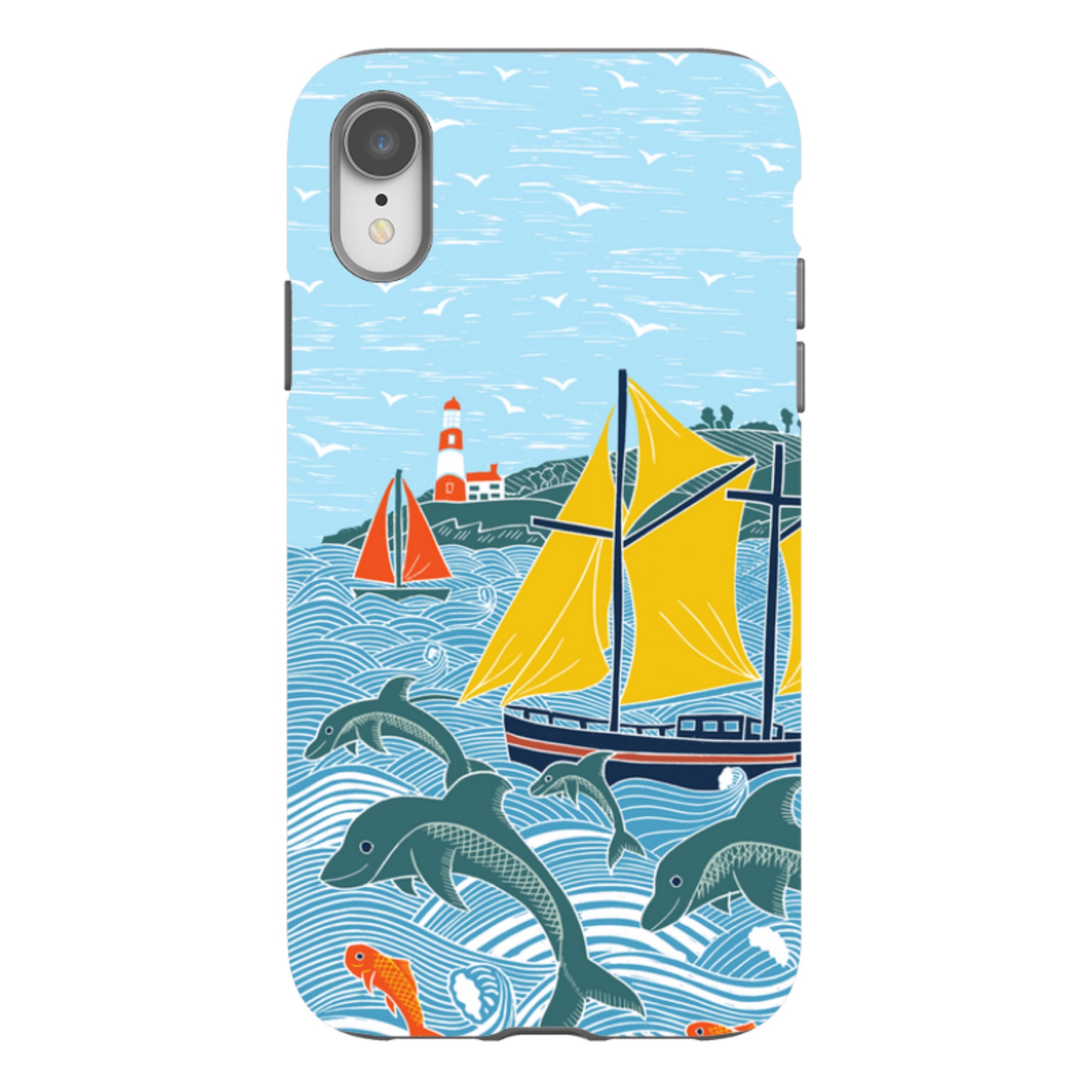 iPhone Case - Dolphins By Kate Heiss
