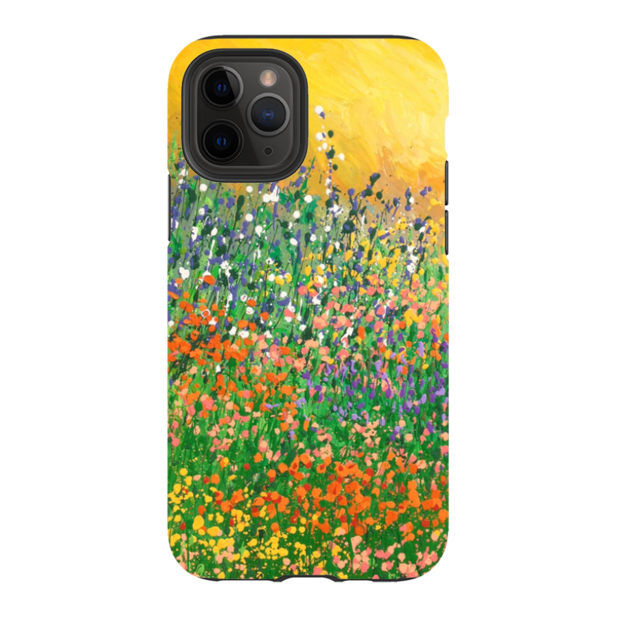 iPhone Tough Case - Sun Garden By Linda Calvert Jacobson