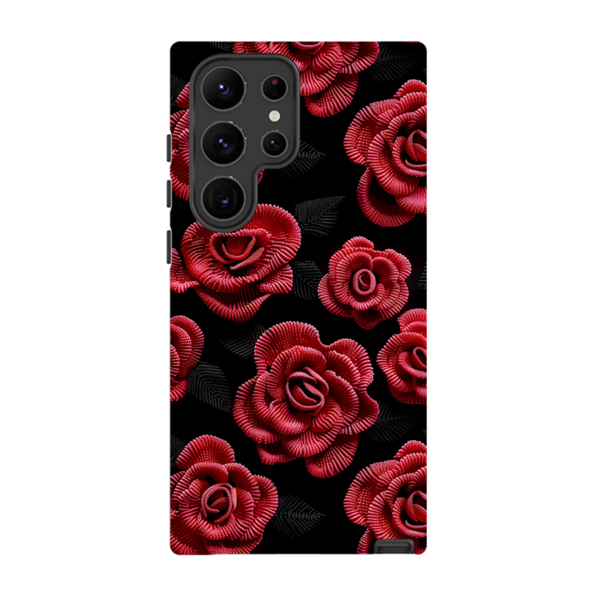 Samsung Tough Case - Dark Roses II