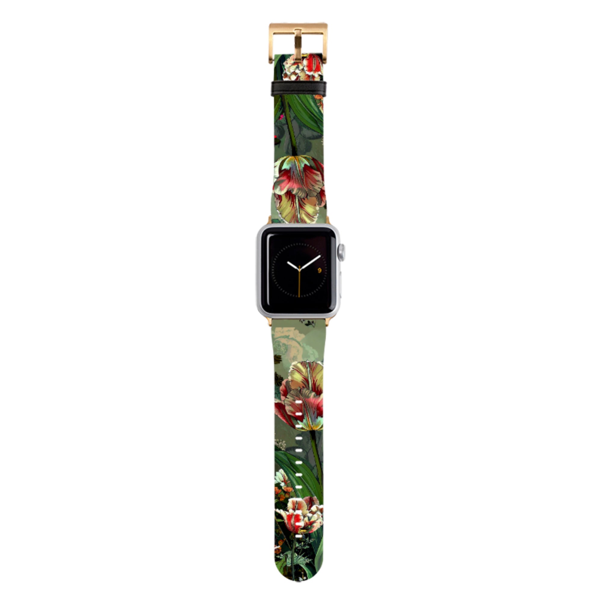 Green Vyne Garden Apple Watch Strap