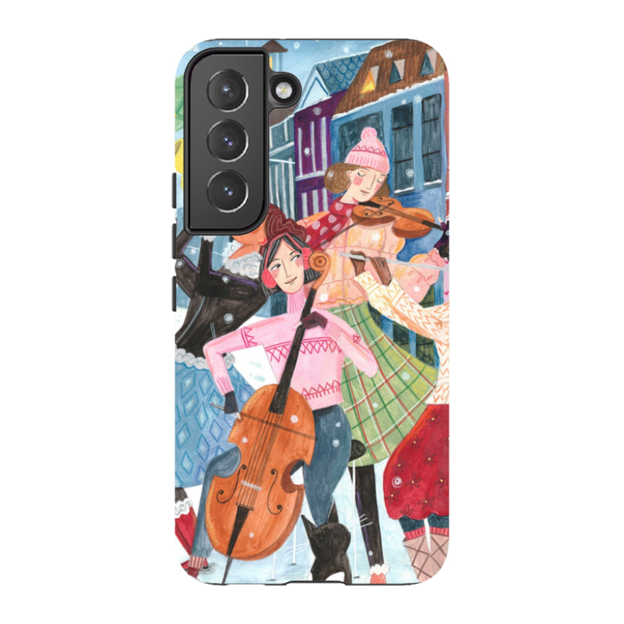 Samsung Tough Case - Musical Winter By Caroline Bonne Muller