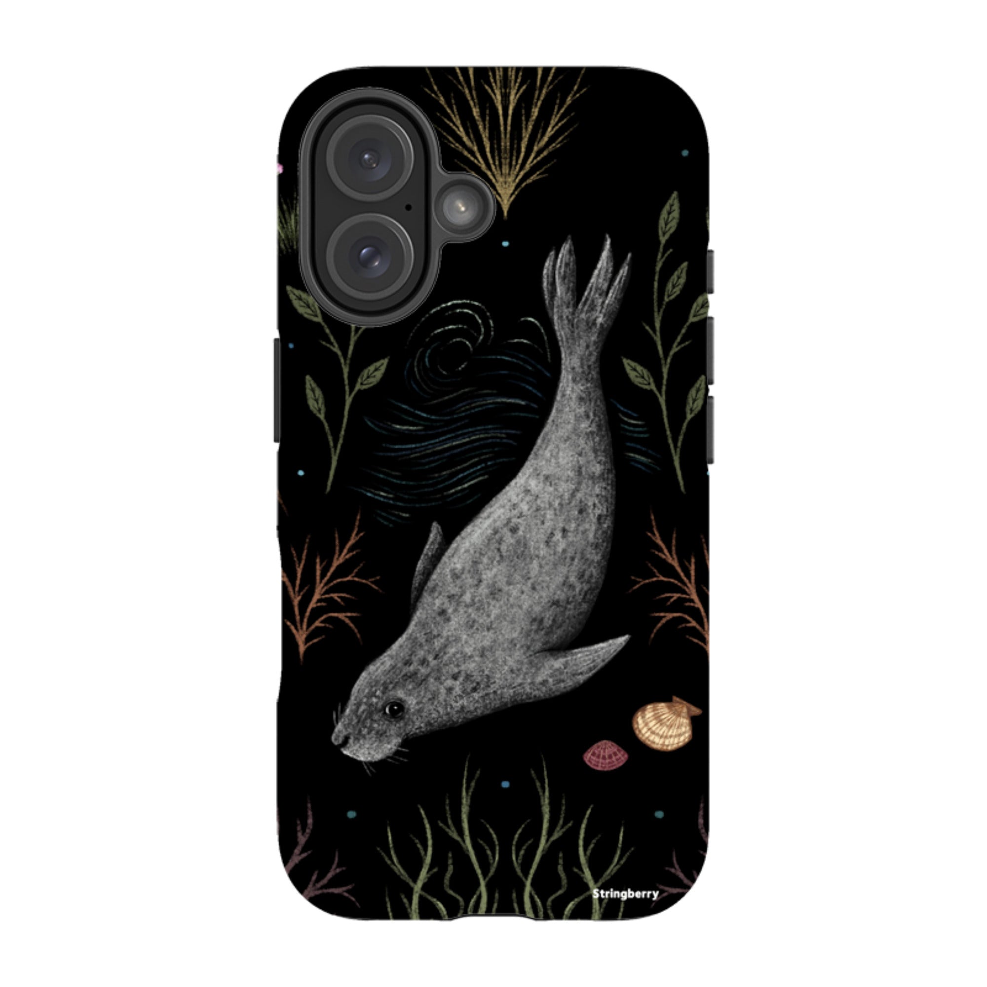 iPhone MagSafe Tough Case - Seal By Anna Stead