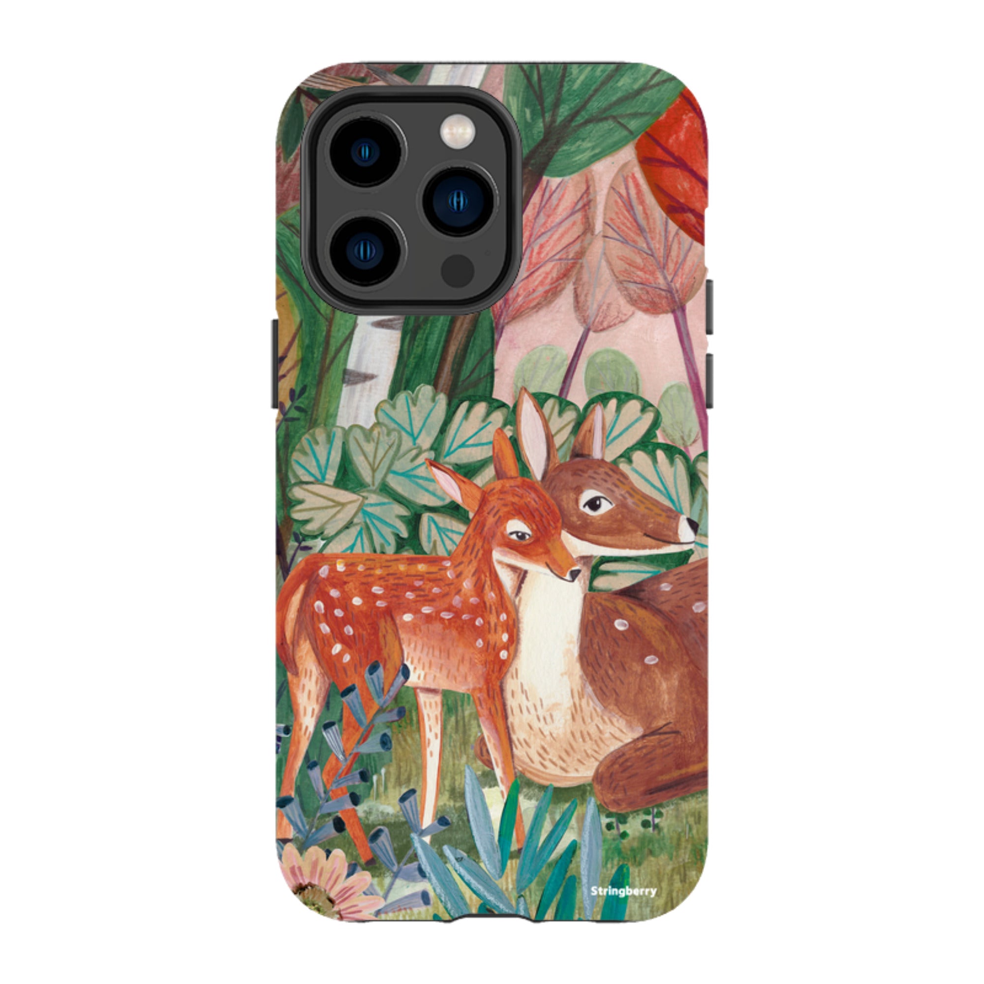 iPhone Tough Case - Deer By Caroline Bonne Muller