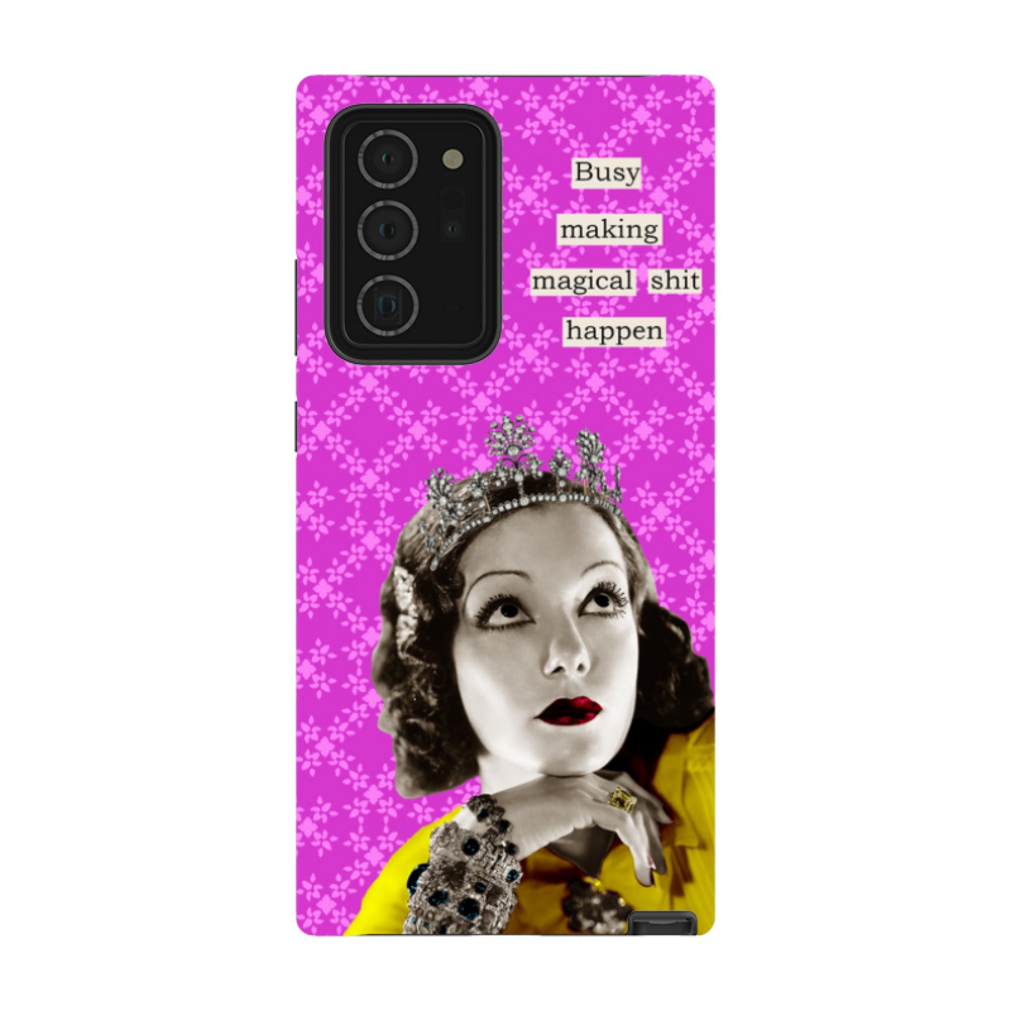 Samsung Tough Case - Busy Making Sh-t Happen By Clare Jordan