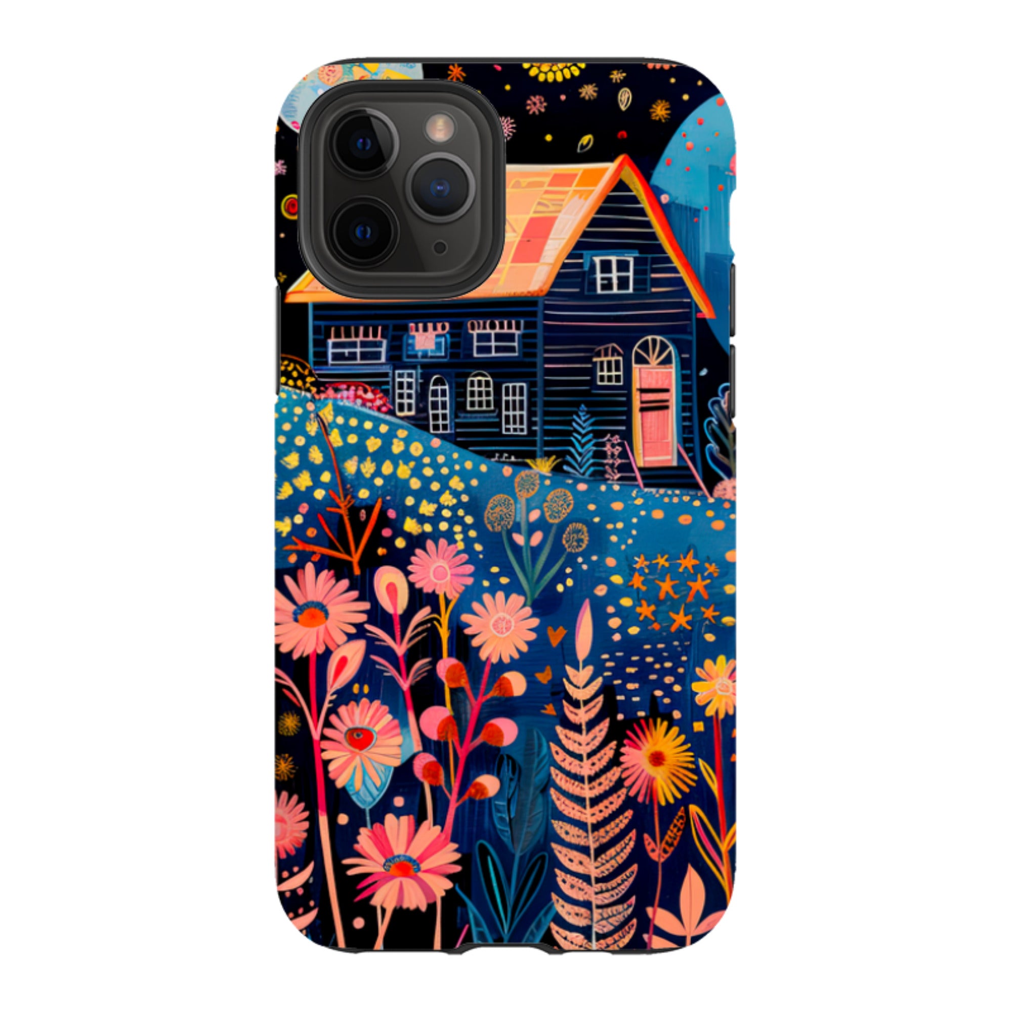 iPhone Case - Folk Art House V