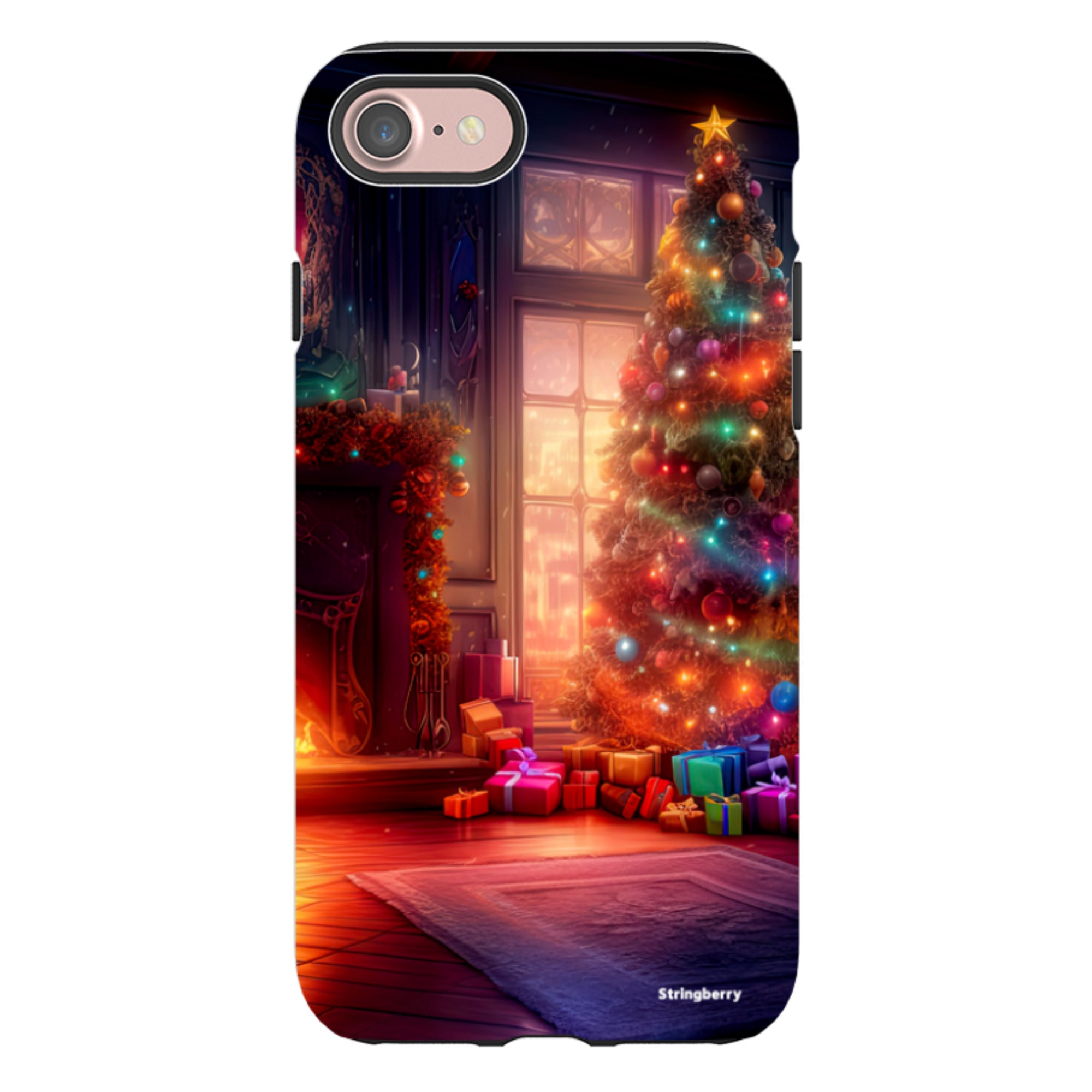 iPhone Tough Case - Holly Jolly Christmas III