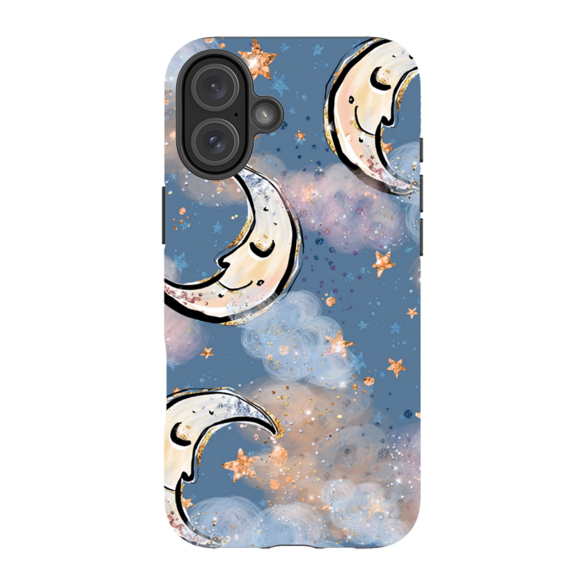 iPhone MagSafe Tough Case -  Moon and Stars