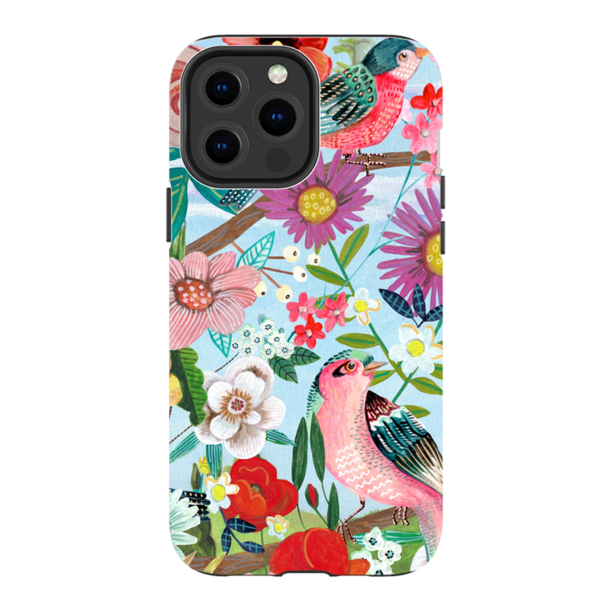 iPhone Tough Case - Birds By Caroline Bonne Muller