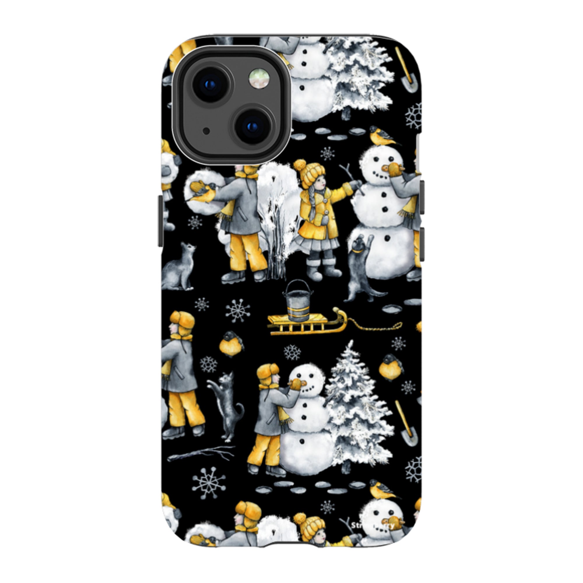iPhone Tough Case - Me And Snowman