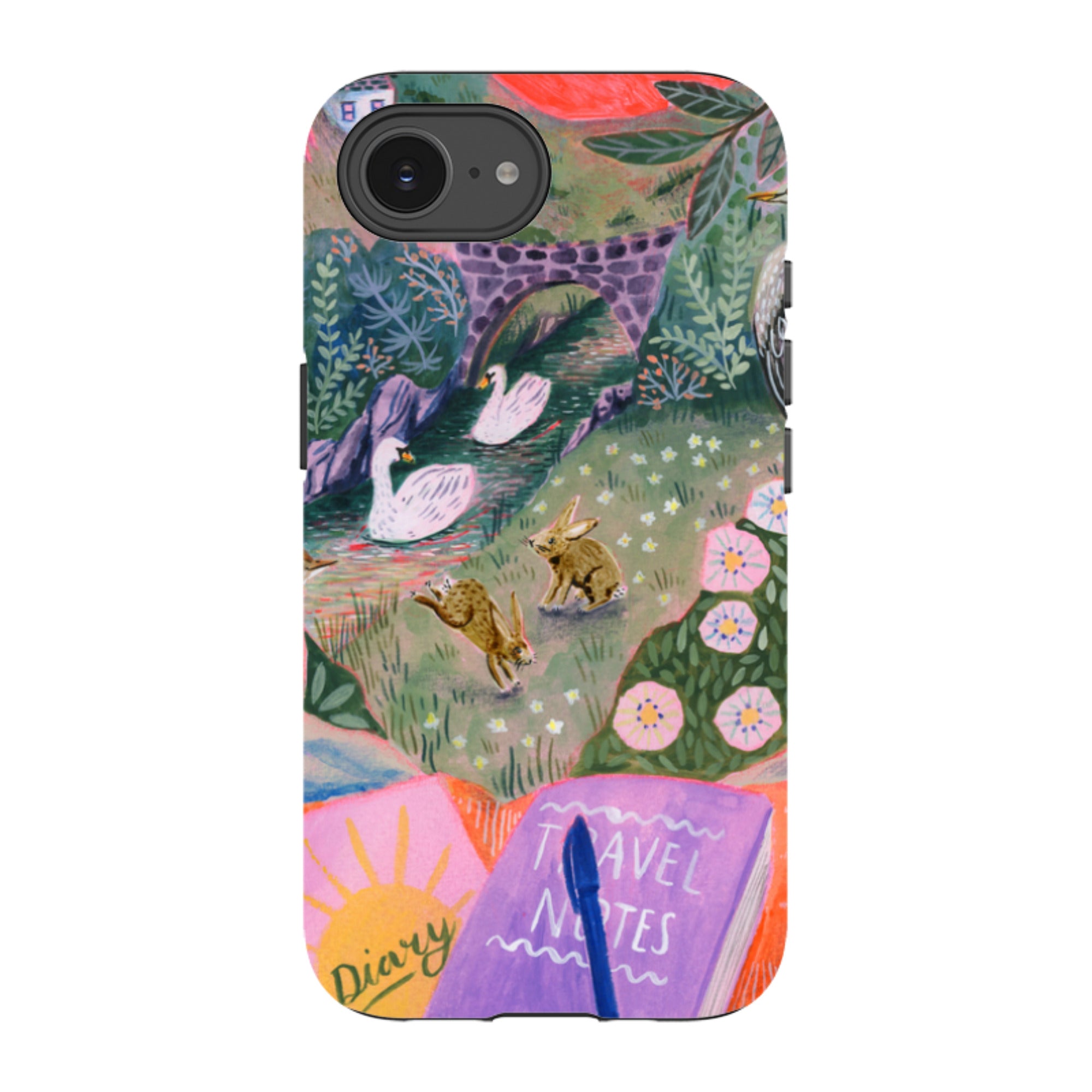 iPhone Tough Case - Wanderlust Camping Trip By Lee Foster Wilson