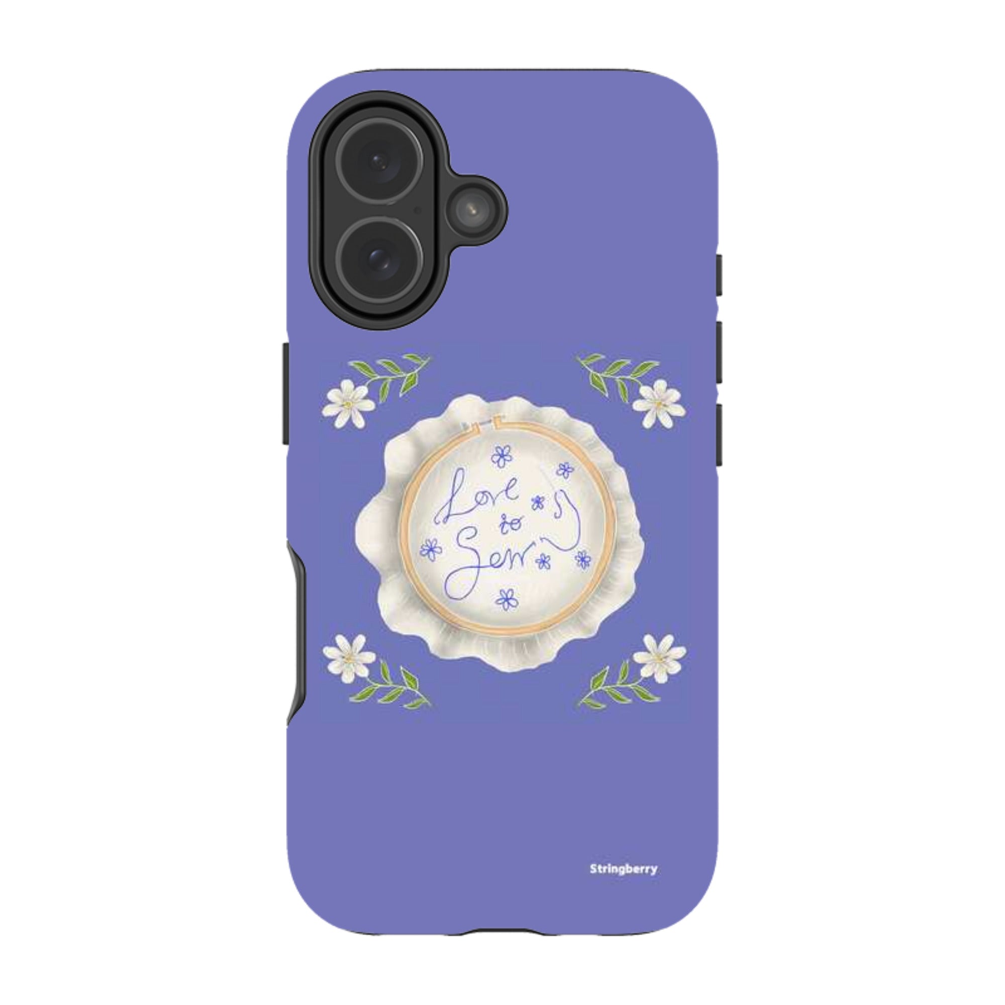 iPhone Tough Case - Love To Sew By Catherine Rowe