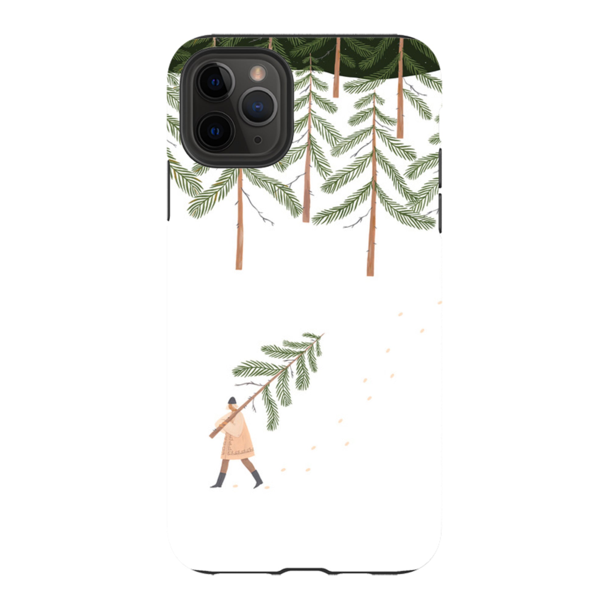 iPhone Tough Case - Coming Home For Christmas By Madalina Andronic