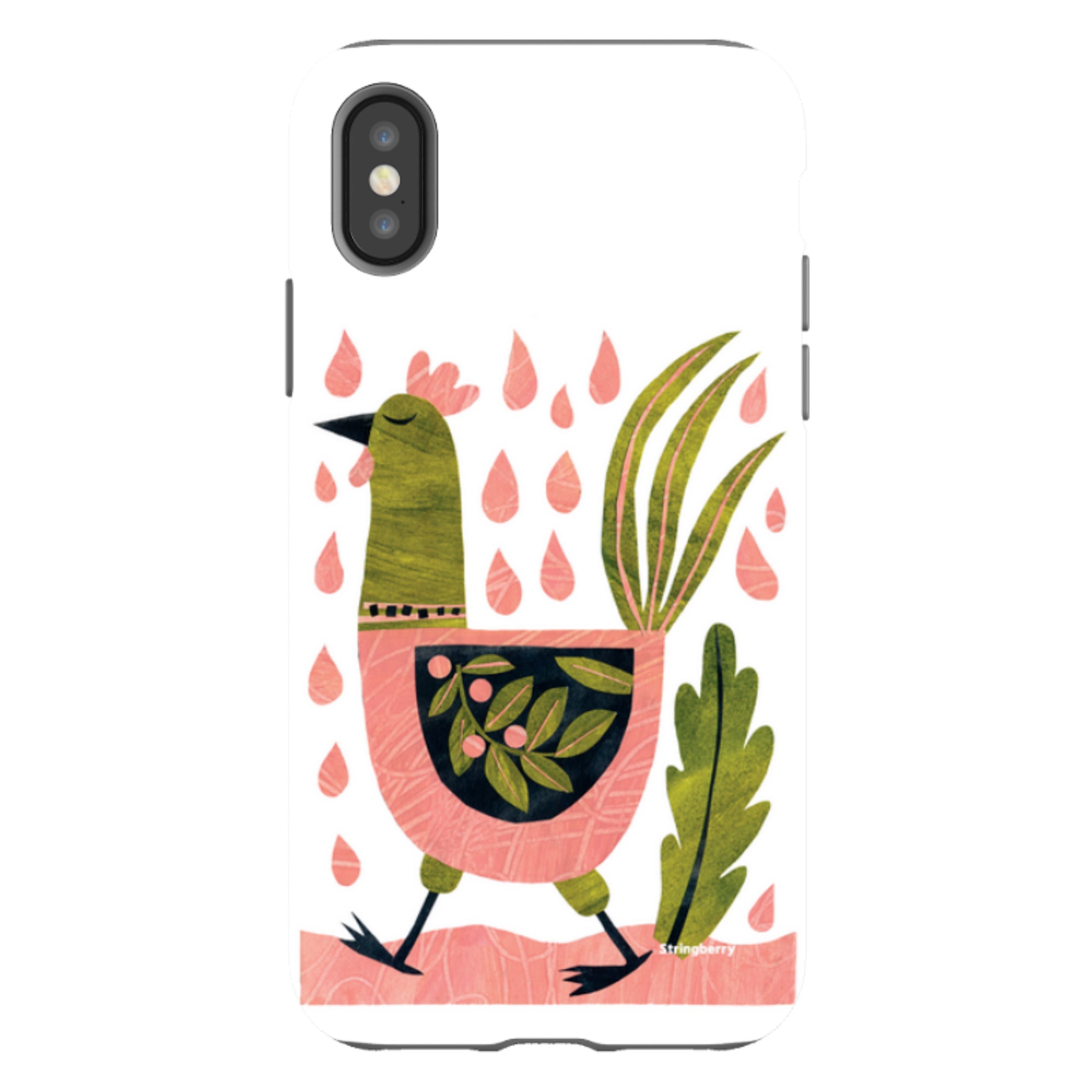 iPhone Tough Case - Folk Chick By Tracey English