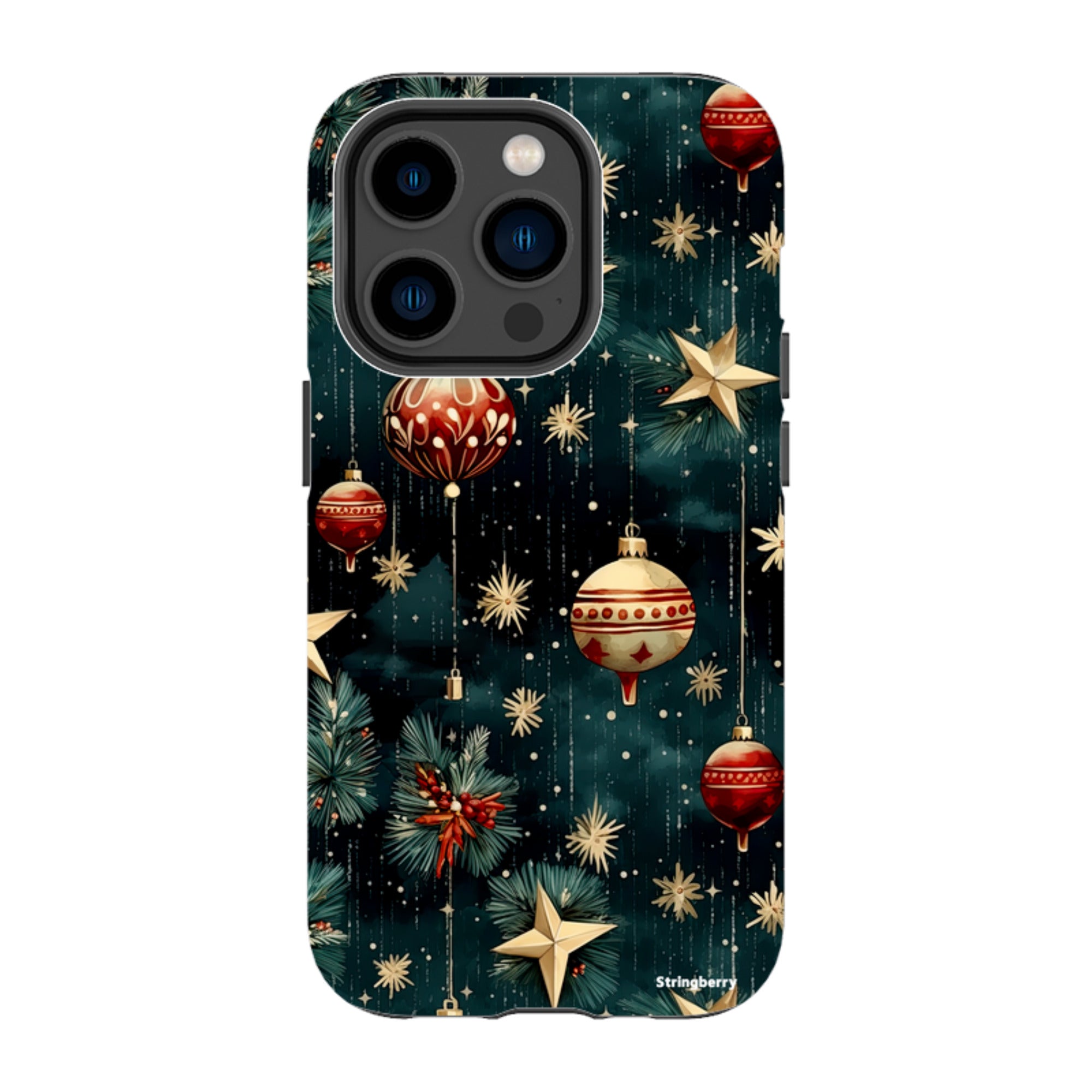 iPhone MagSafe Tough Case -  Christmas Baubles III